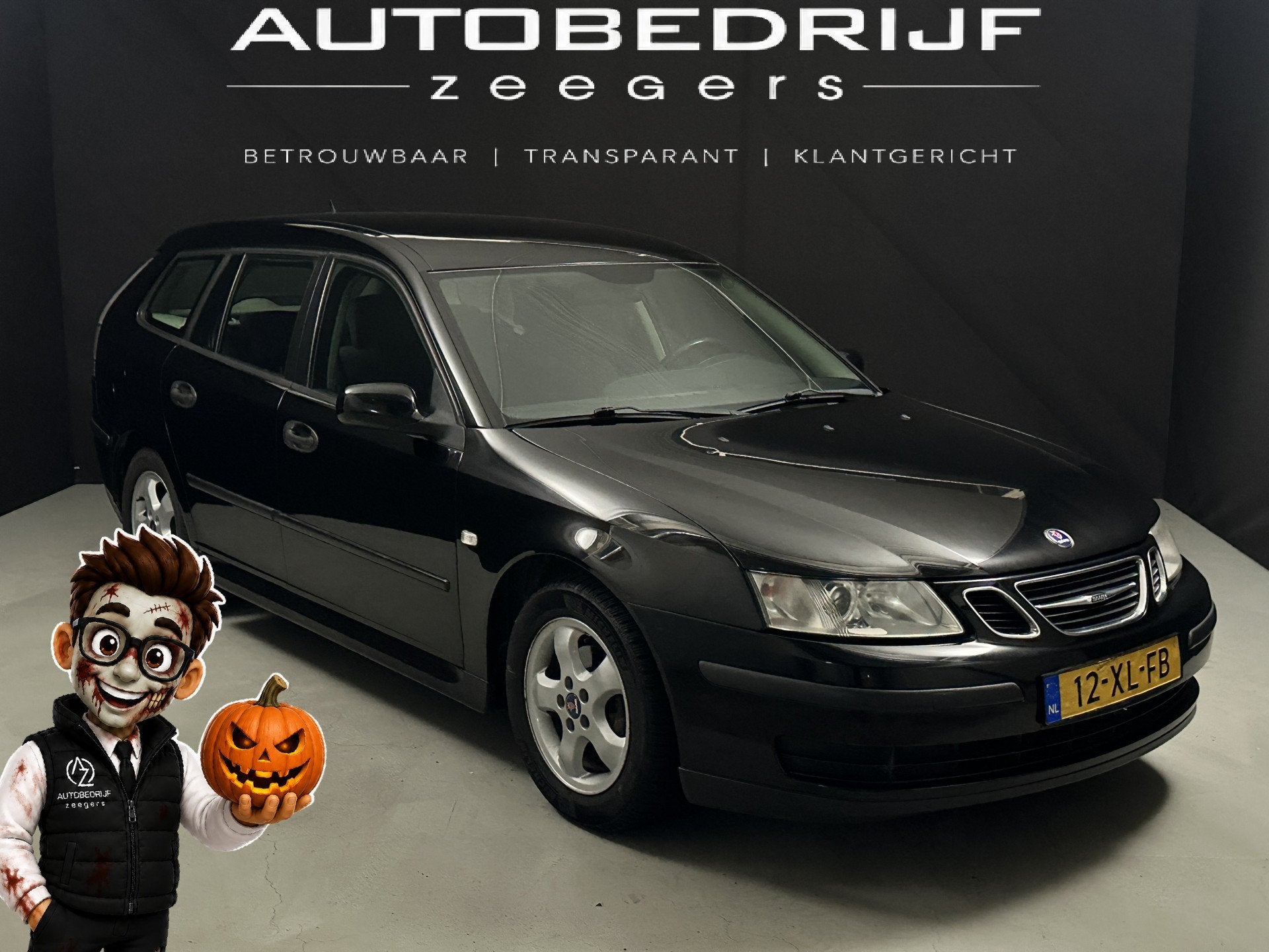 Saab 9-3 Sport Estate 1.8 Solid *AC* (bj 2007), Gebruikt, 4 cilinders, Skiluik, 1796 cc