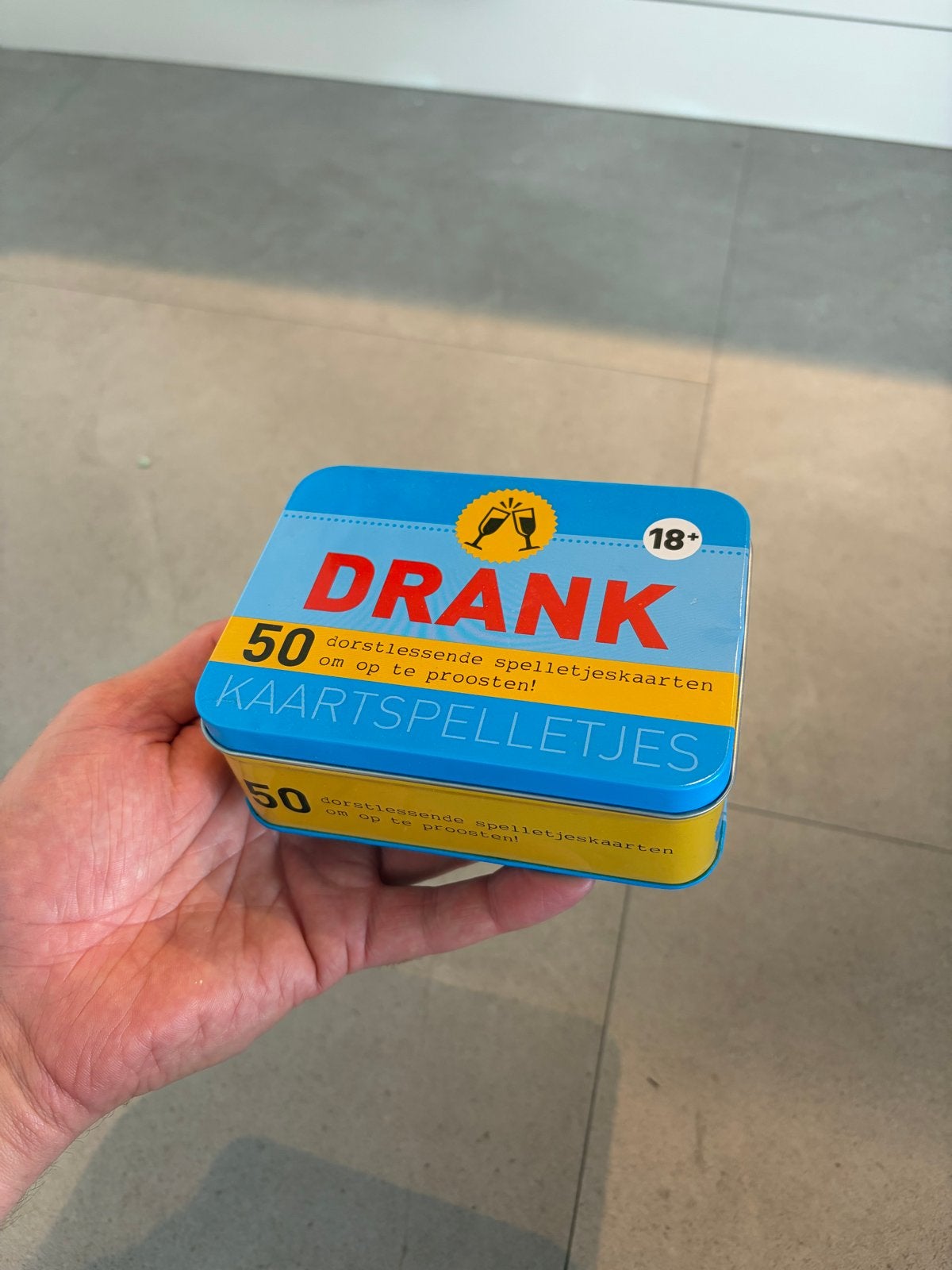 Drank Kaartspelletjes 18+ - 50 dorstlessende kaarten, Drie of vier spelers, Ophalen, Zo goed als nieuw