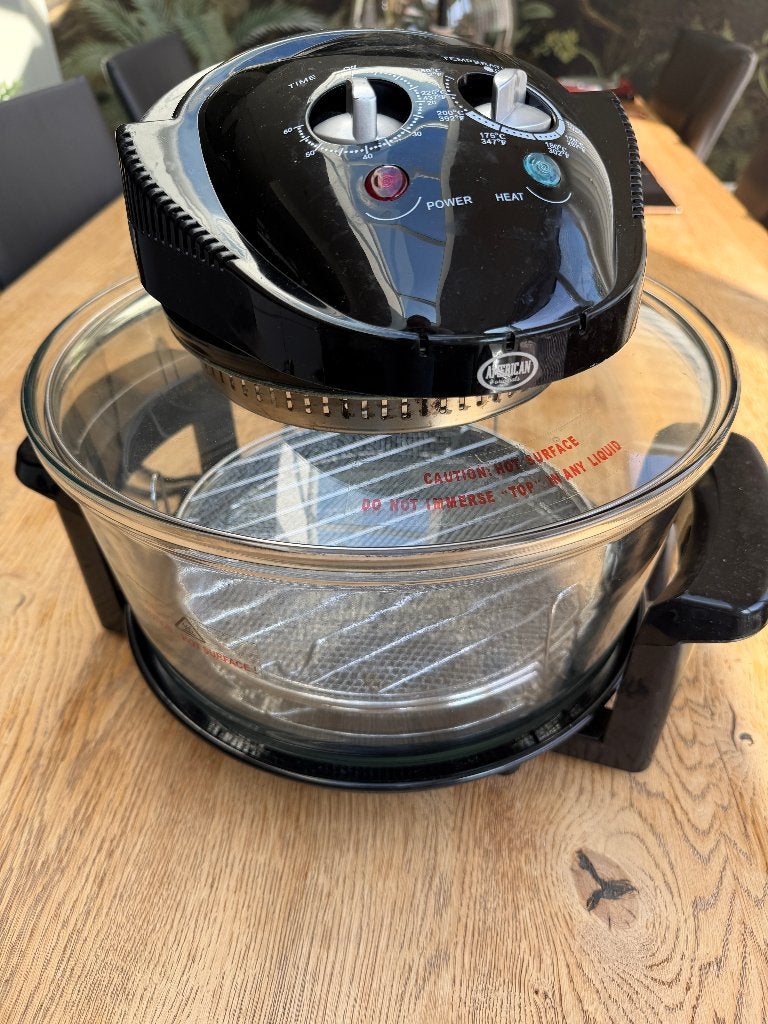 American Originals heteluchtoven voor familiemaaltijden, Ophalen, Minder dan 45 cm, Overige merken, Minder dan 45 cm