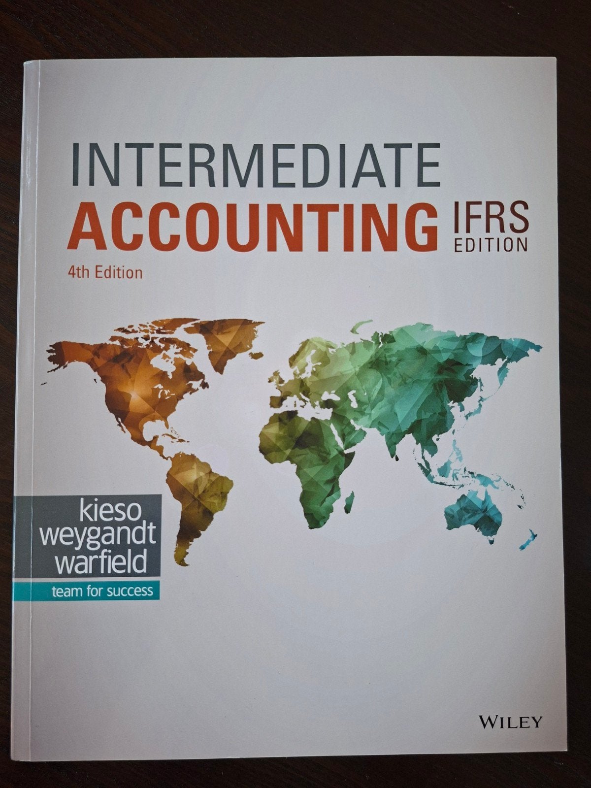 Intermediate Accounting IFRS Edition 4th Edition, Kieso, Weygandt, Warfield, Zo goed als nieuw, Gamma, HBO