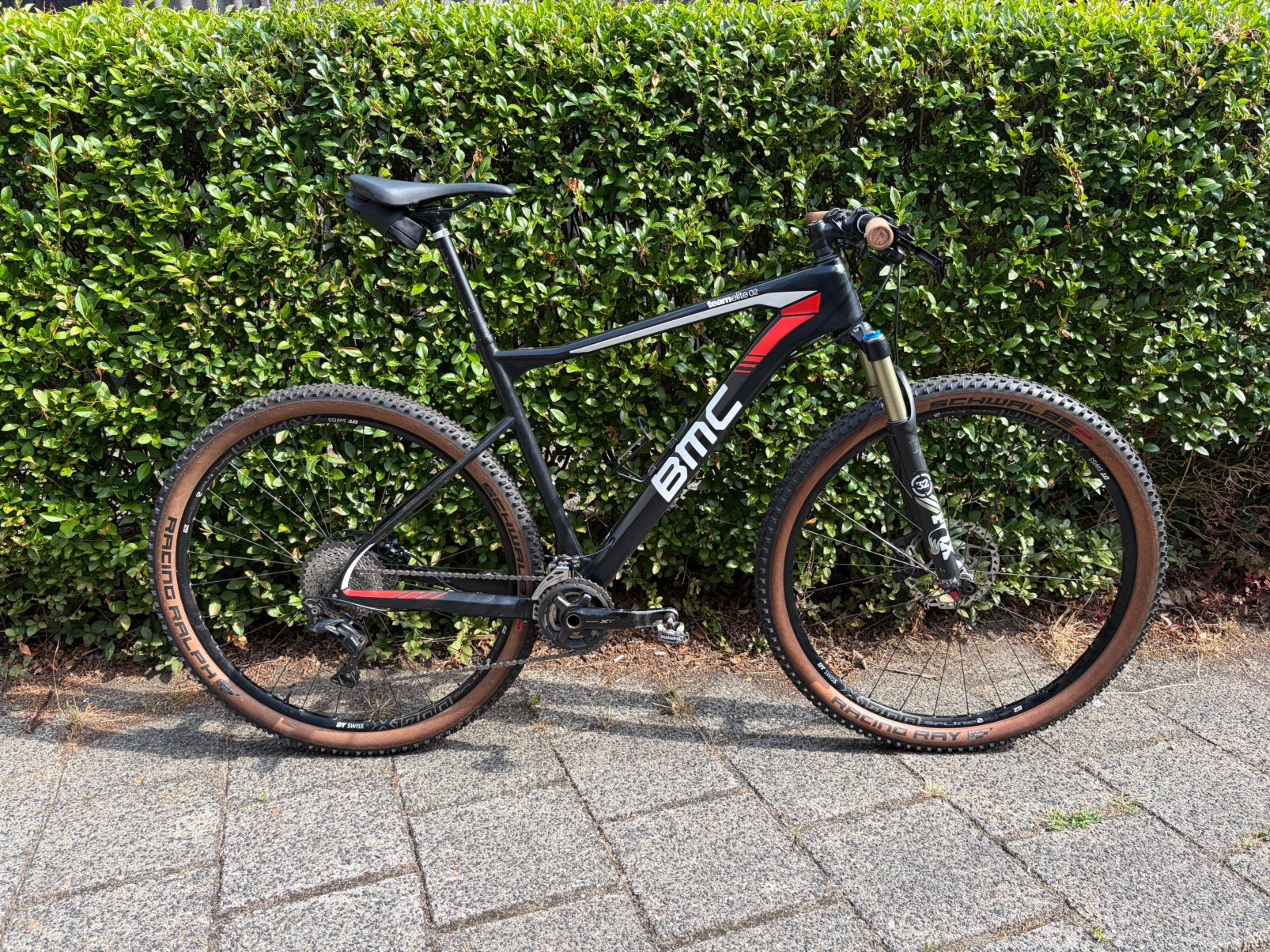 Mountainbike BMC TeamElite 02 Carbon 29 inch maat L hardtail, Fietsen en Brommers, Ophalen, Remmen, Gebruikt, Mountainbike