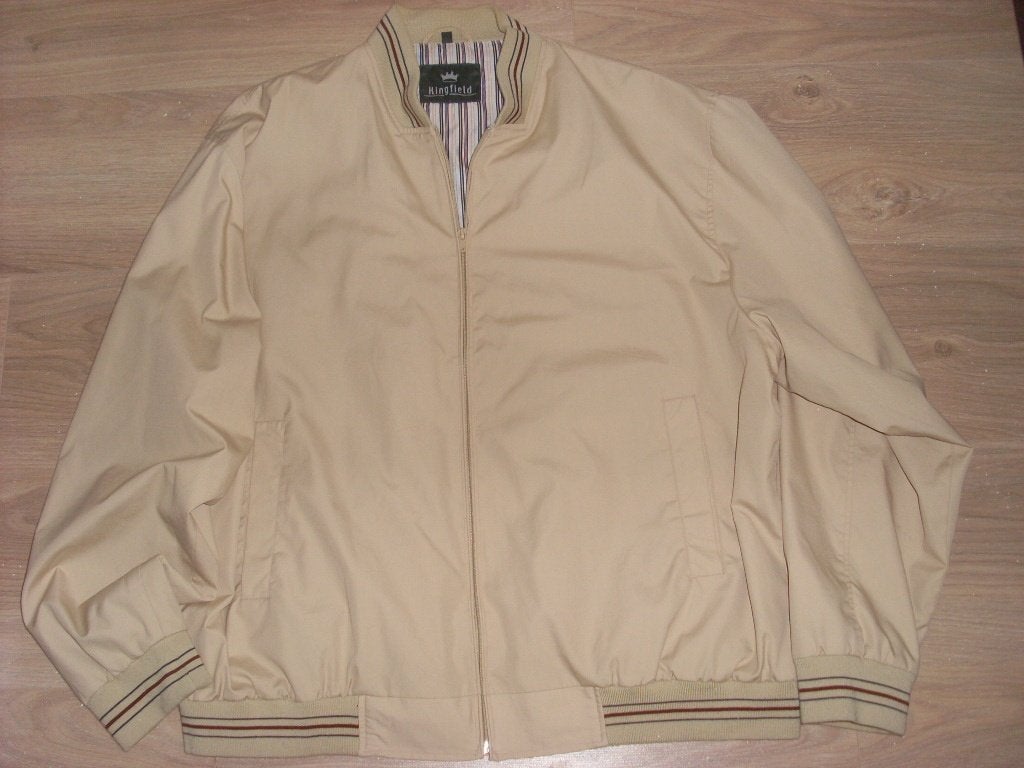 kingfield jack maat XXL beige, Kleding | Heren, Ophalen of Verzenden, Zo goed als nieuw, Overige maten, Beige