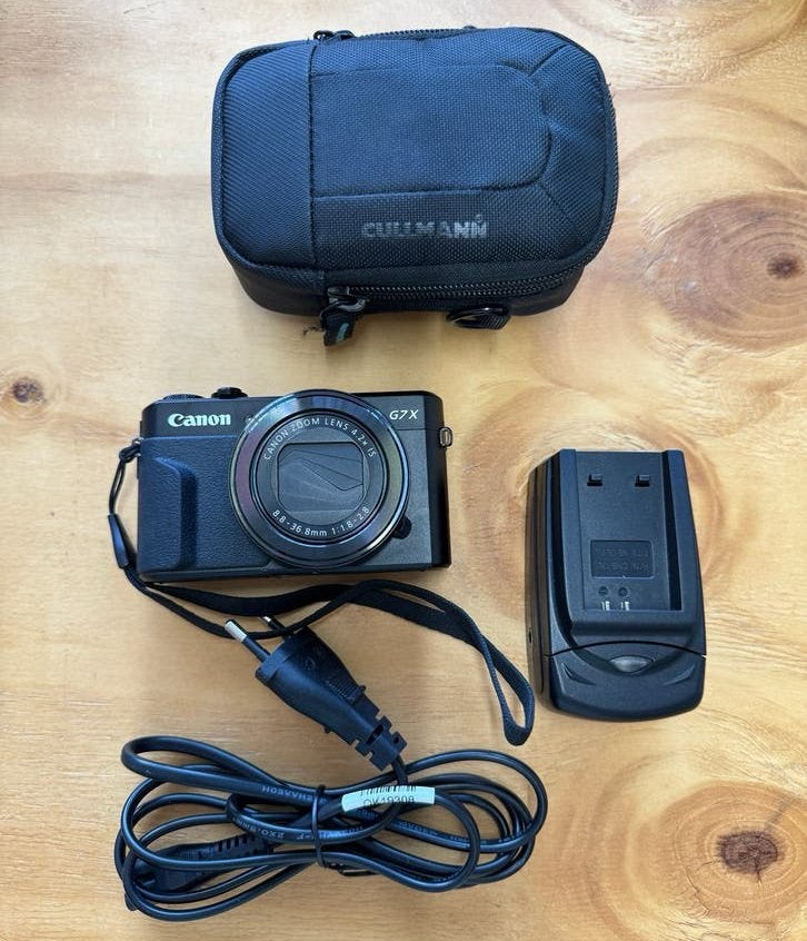 Canon G7X Mark II Powershot, Audio, Tv en Foto, Fotocamera's Digitaal, Canon, Zo goed als nieuw, 4 t/m 7 keer, Ophalen