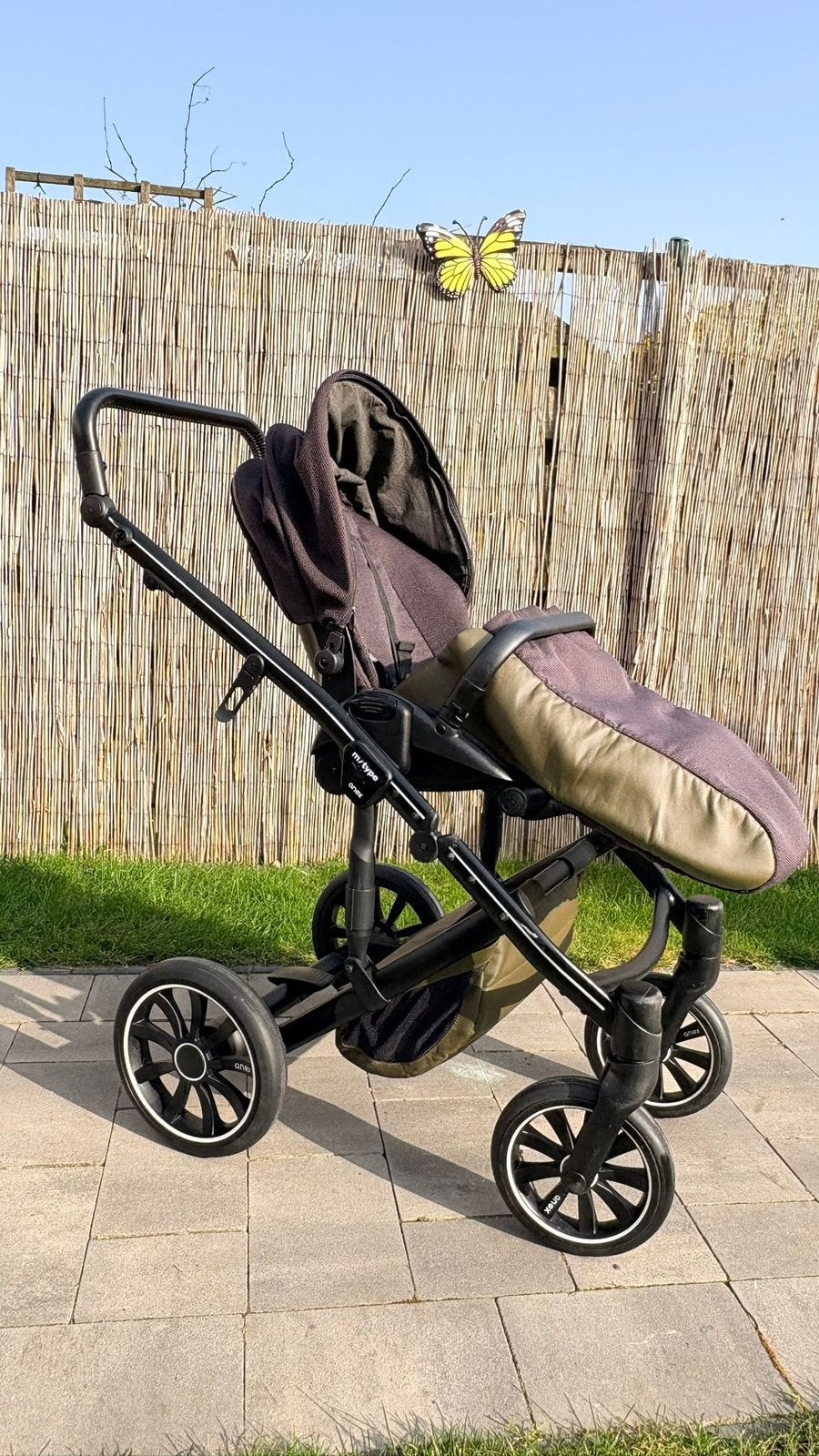 Anex kinderwagen, Kinderen en Baby's, Kinderwagens en Combinaties, Gebruikt, Combiwagen, Verstelbare duwstang, Ophalen
