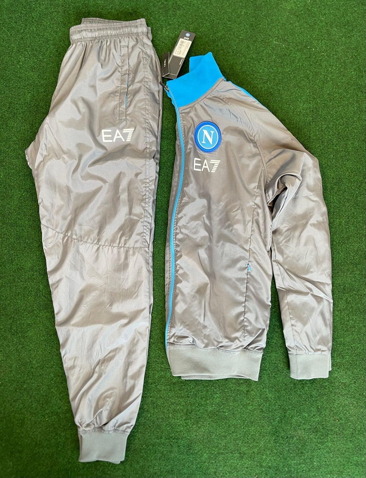 EA7 Napoli Trainingspak Maat S - Nieuw met labels, Nieuw, Ophalen of Verzenden, Fitness of Aerobics, Maat 36 (S)