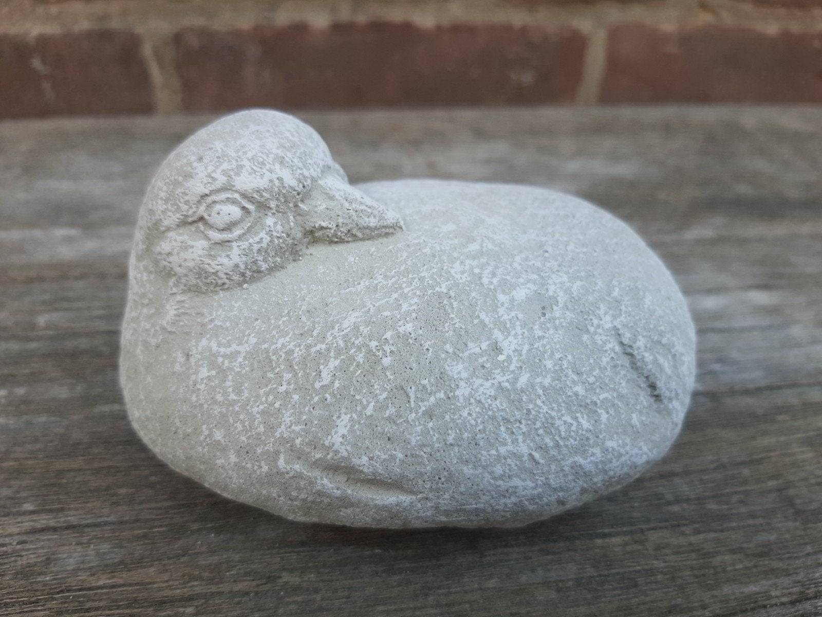 Vogel betonnen beeld tuinbeeld beton beeldje vogeltje, Tuin en Terras, Tuinbeelden, Ophalen of Verzenden
