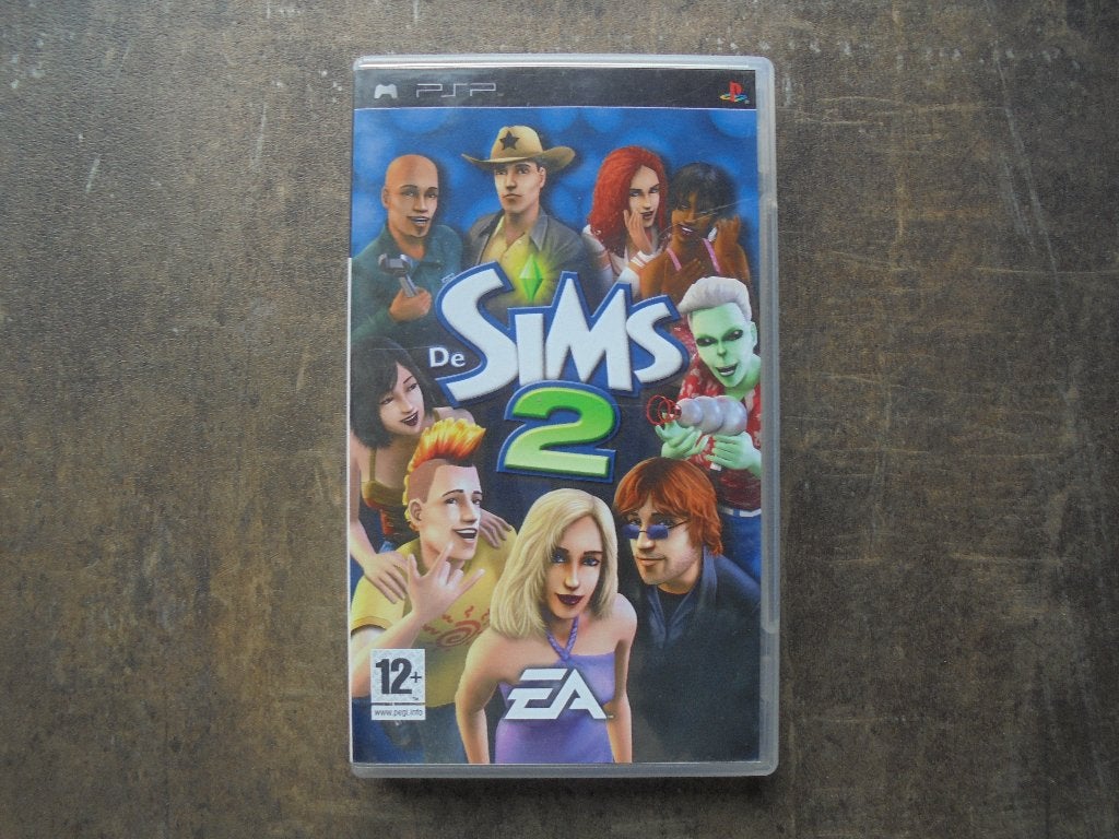 De Sims 2 voor PSP (zie foto's), Spelcomputers en Games, Gebruikt, 1 speler, Ophalen of Verzenden, Vanaf 12 jaar