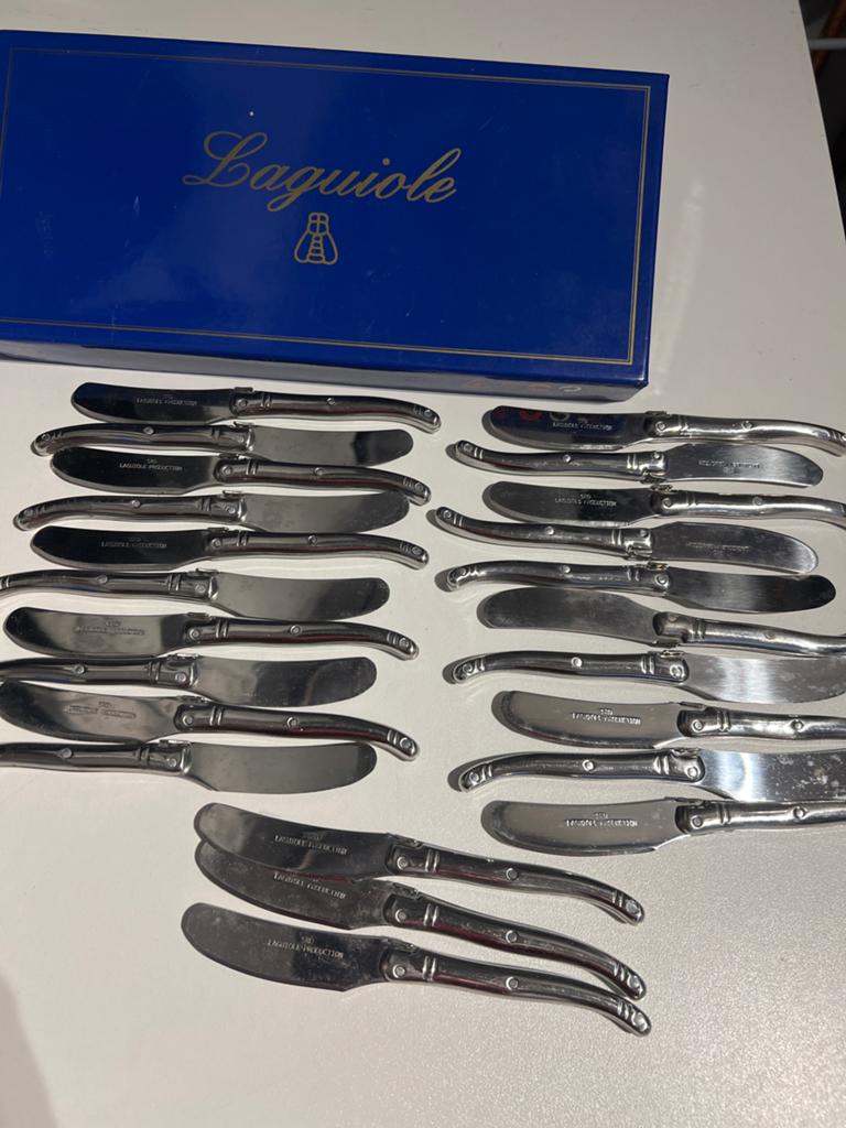Nieuwe Laguiole botermesjes - 23 stuks in doos, Ophalen of Verzenden