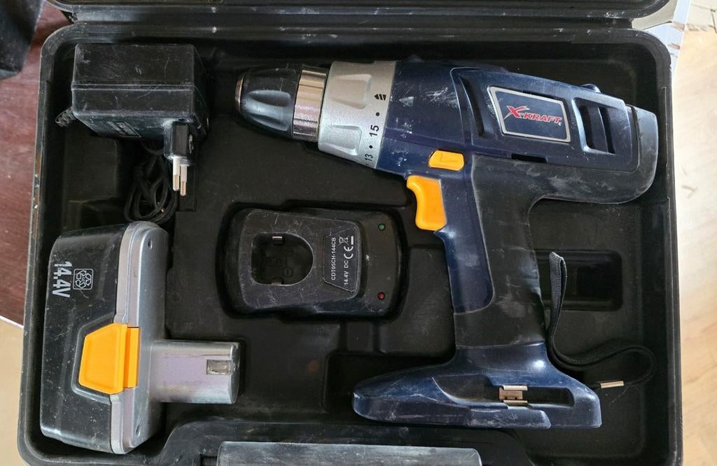 X-Kraft Boormachine op Batterij - Ideaal voor Lichte Klussen, Doe-het-zelf en Verbouw, Gereedschap | Boormachines, Ophalen of Verzenden