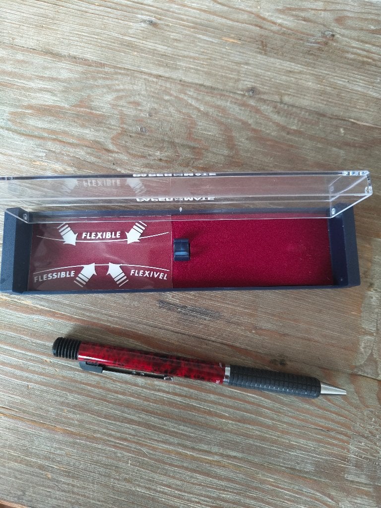 Paper Mate FlexGrip Elite Ball Point - Werkend, Overige merken, Gebruikt, Met doosje, Balpen
