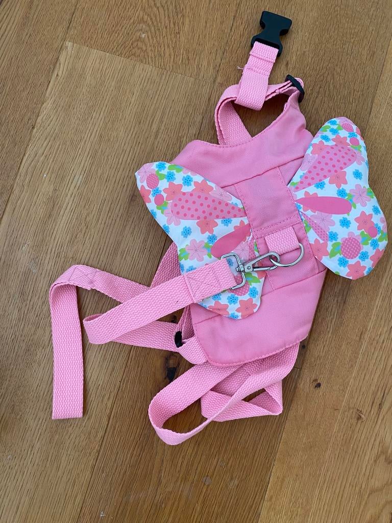 Purepeak roze tuigje incl looplijn, Kinderen en Baby's, Ophalen of Verzenden, Zo goed als nieuw