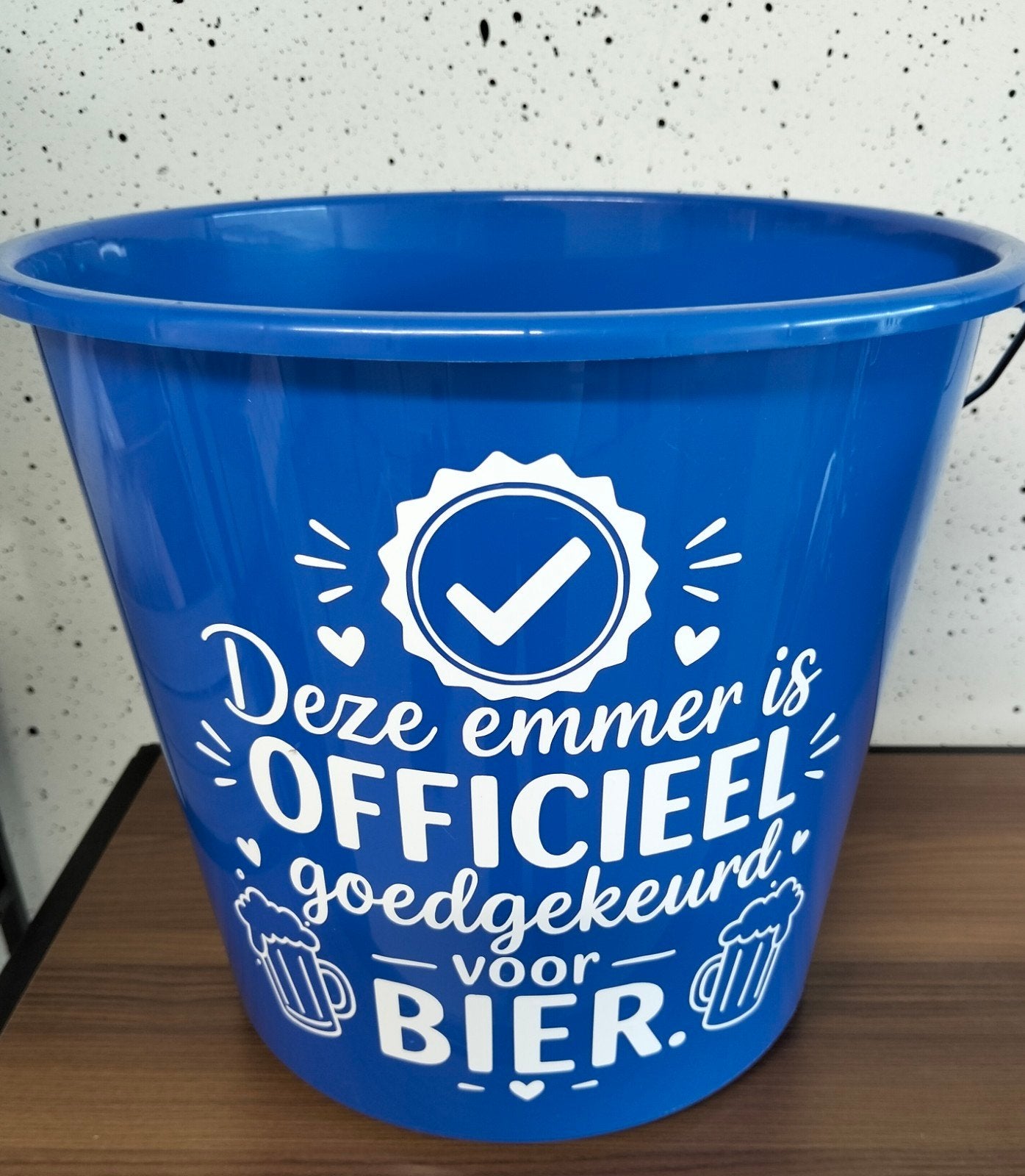 Gepersonaliseerde emmers voor elke gelegenheid, Ophalen of Verzenden, Nieuw, Zwart, Kunststof