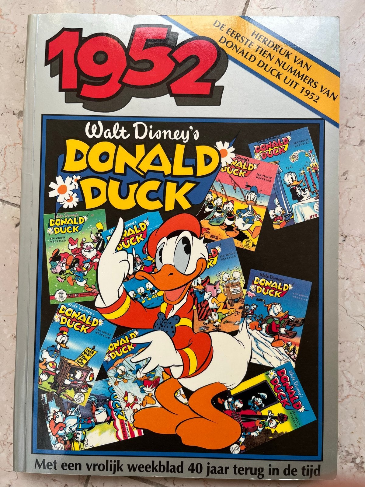 Donald Duck: Herdruk Eerste Editie (1952), Eén stripboek, Ophalen of Verzenden, Zo goed als nieuw