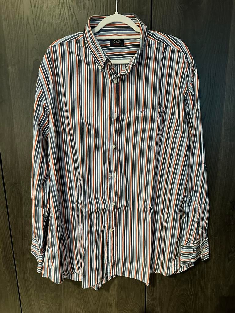 Paul & Shark hemd XXL, Ophalen of Verzenden, Zo goed als nieuw, Blauw, Overige halswijdtes