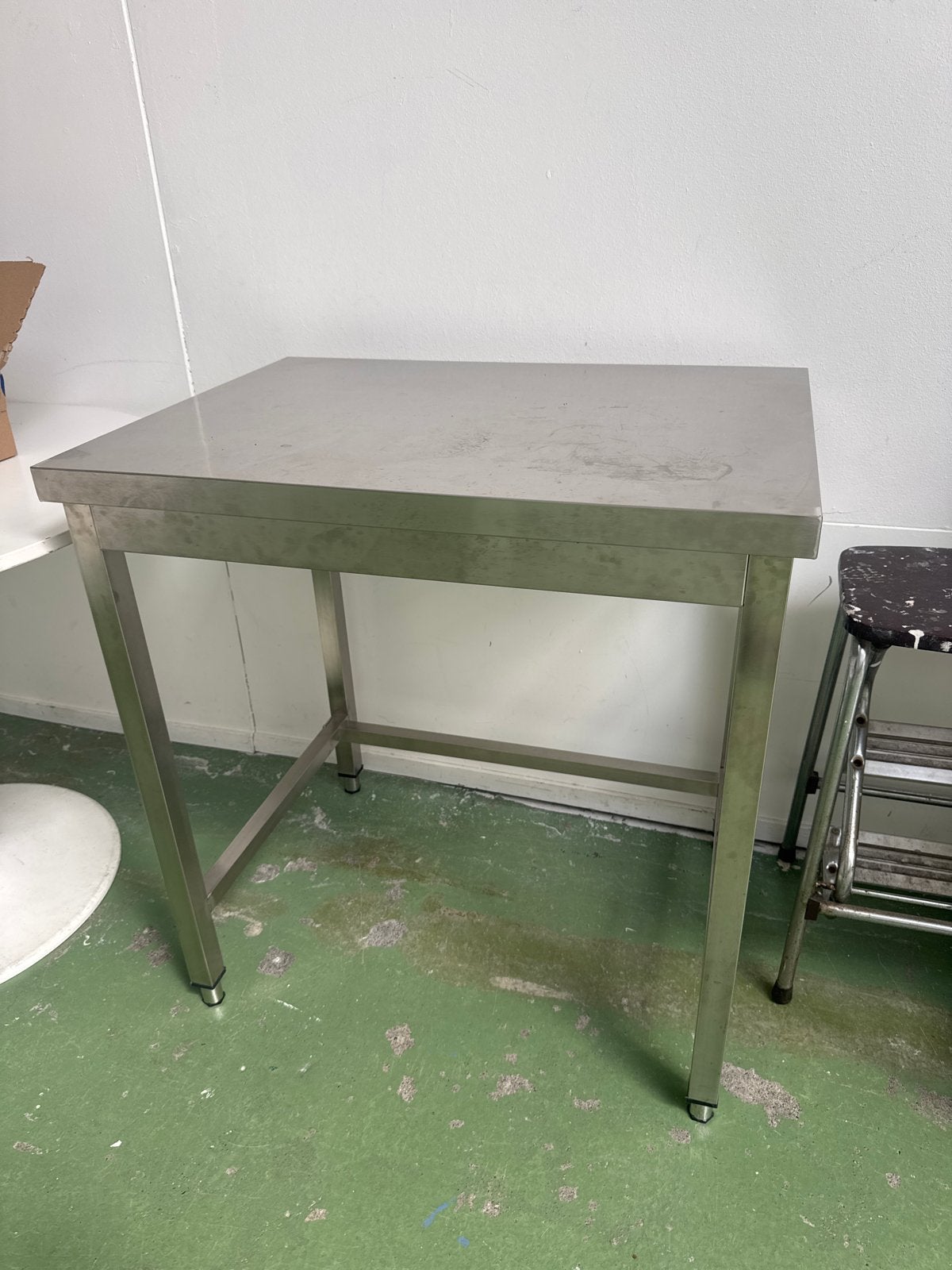 RVS werktafel / horeca tafel - Ophalen 31 augustus, Ophalen, Gebruikt, Tot twee personen, 50 tot 100 cm