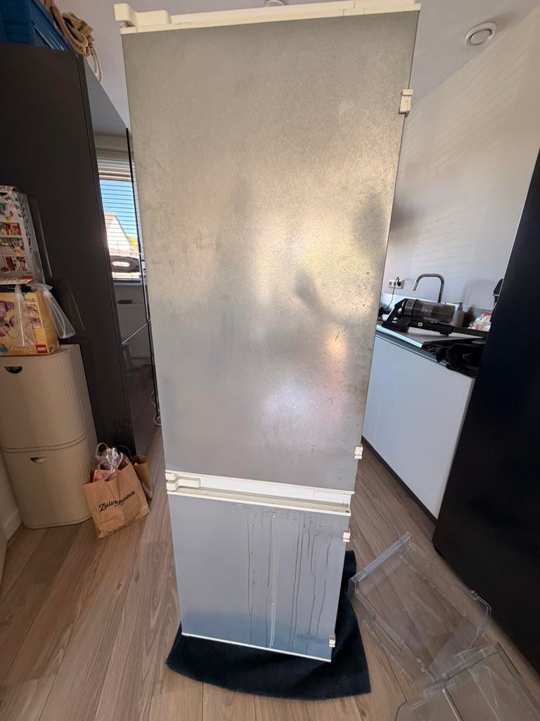 Inbouw Siemens koelkast en vriezer, Ophalen, 200 liter of meer, 160 cm of meer, Zo goed als nieuw