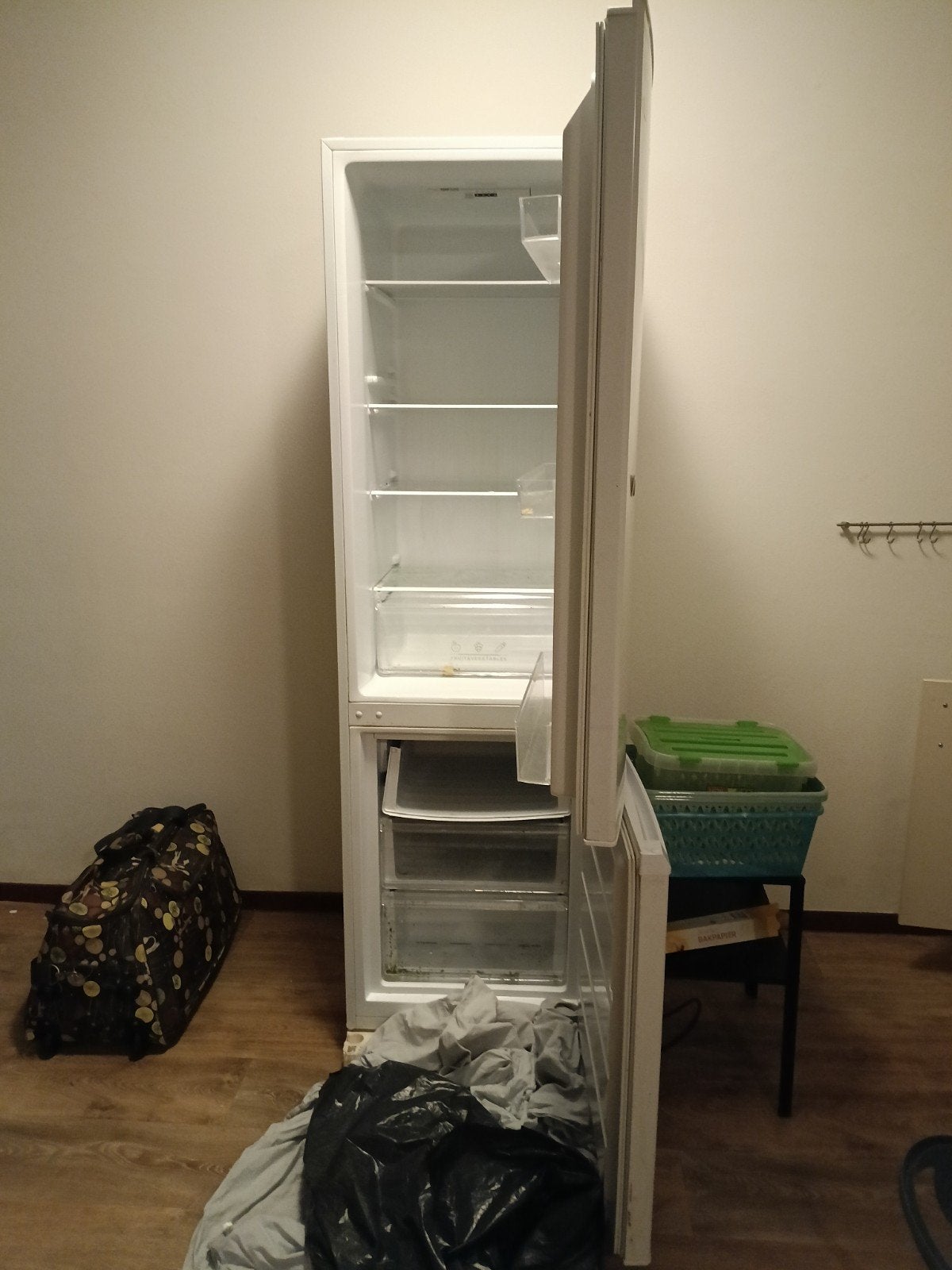 Goedwerkende Inventum koelkast met vriezer onderin, Ophalen, Gebruikt, 200 liter of meer, Met aparte vriezer