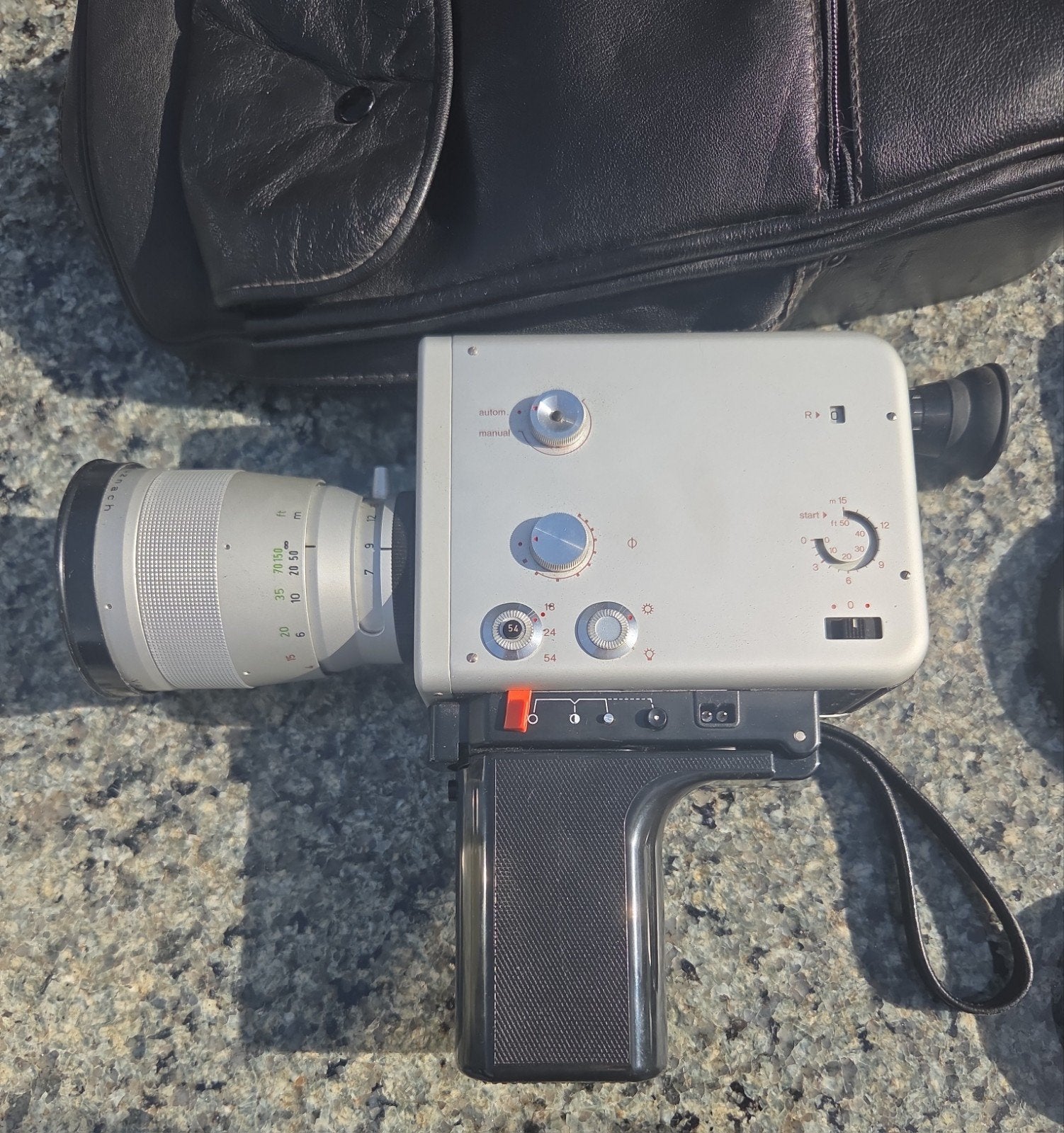 vintage Braun Nizo S800 Super 8 filmcamera, 8mm, Ophalen of Verzenden, X, Camera