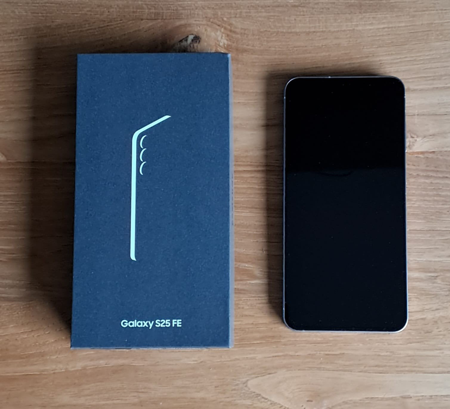 samsung S25 fe met garantie, Overige modellen, Zwart, Touchscreen, Ophalen of Verzenden