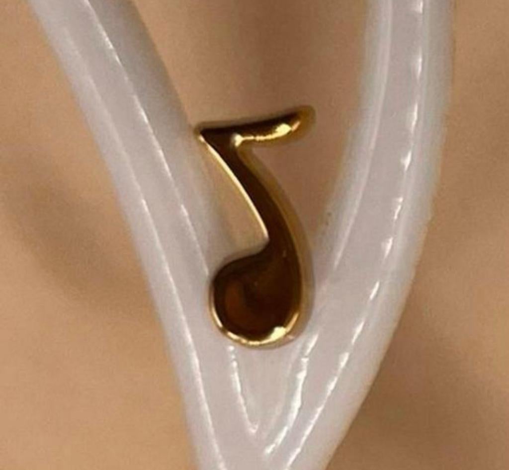 Aparte GOUDKLEURIGE MUZIEK NOOT, Overige materialen, Nieuw, Ophalen of Verzenden, Knopjes of Stekers
