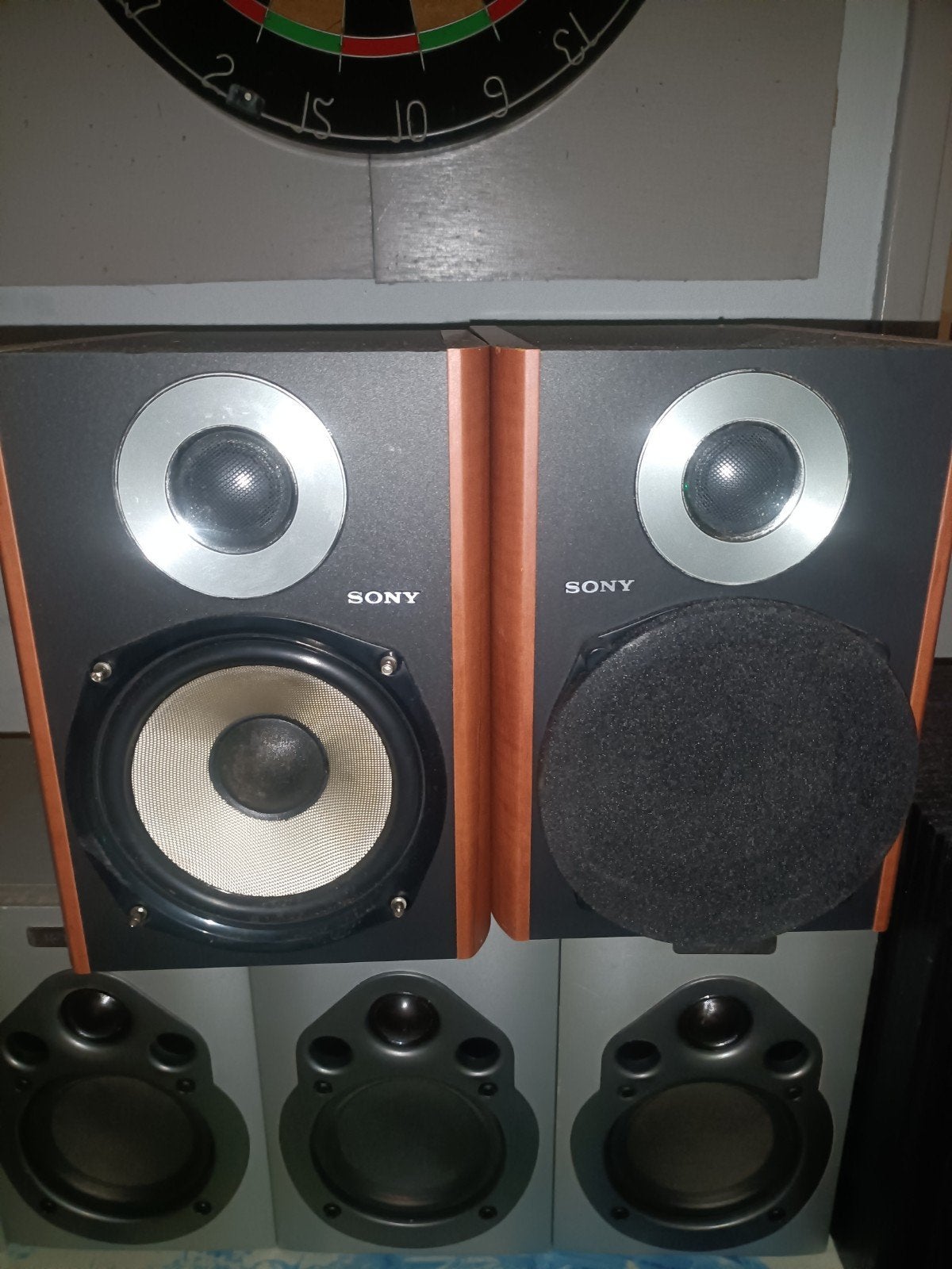 Sony Speakers 75 Watt - Krachtig Geluid, Stereo speakers, Gebruikt, Ophalen of Verzenden, 60 tot 120 watt