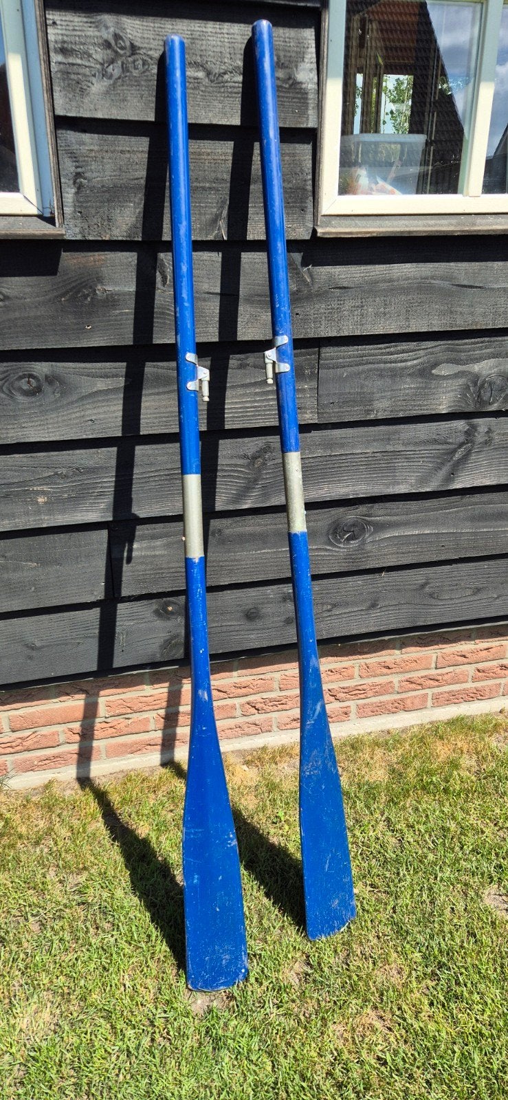 peddels blauw, Ophalen, Gebruikt, Enkelbladige peddel