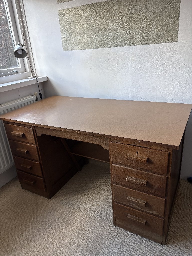 Vintage bureau, gratis af te halen, Ophalen, Gebruikt
