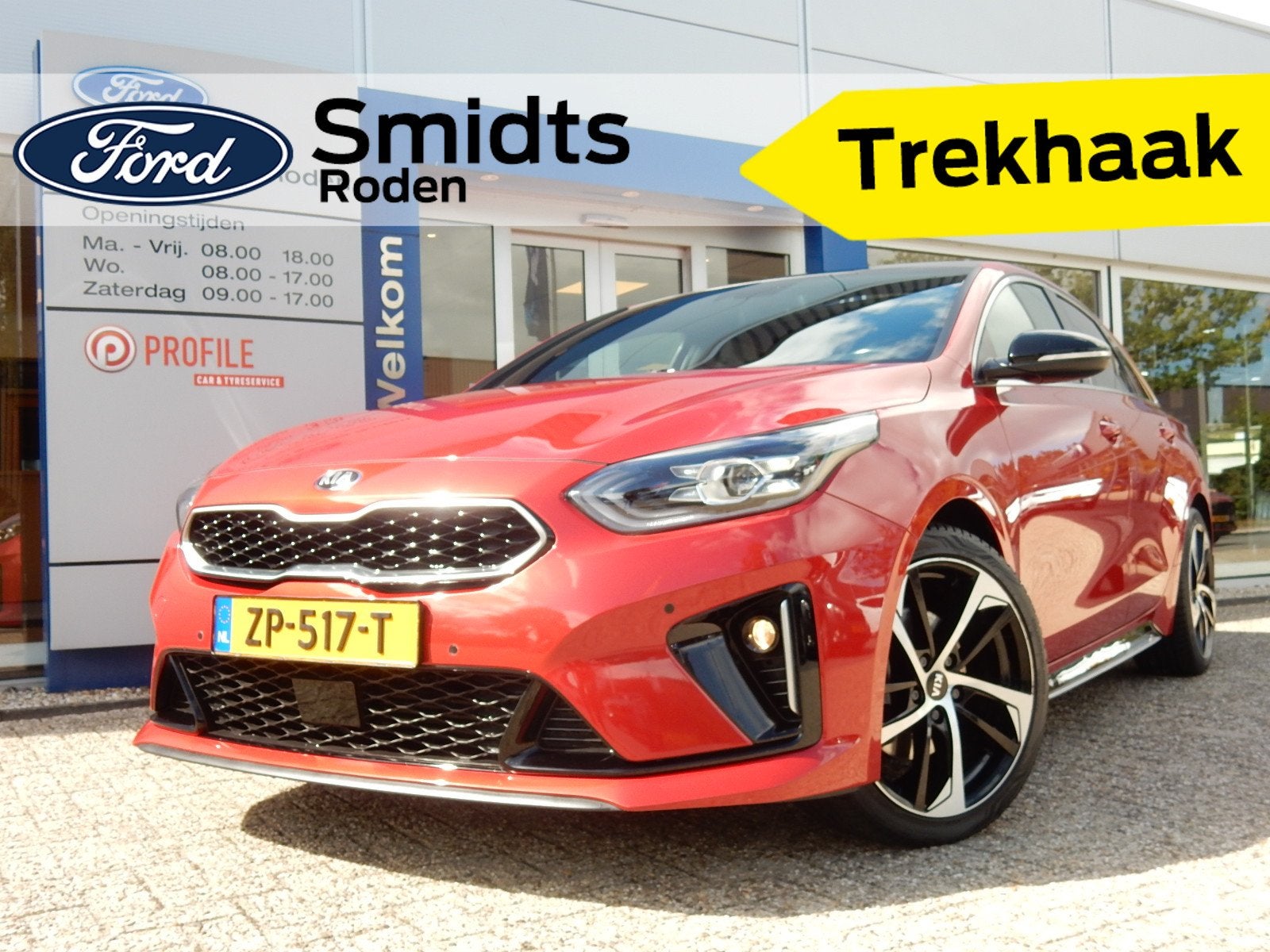 Kia ProCeed 1.4 T-GDI 140 pk GT-Line | Trekhaak | Pano | Cam, Auto's, Kia, 4 cilinders, Leder en Stof, Origineel Nederlands, 600 kg