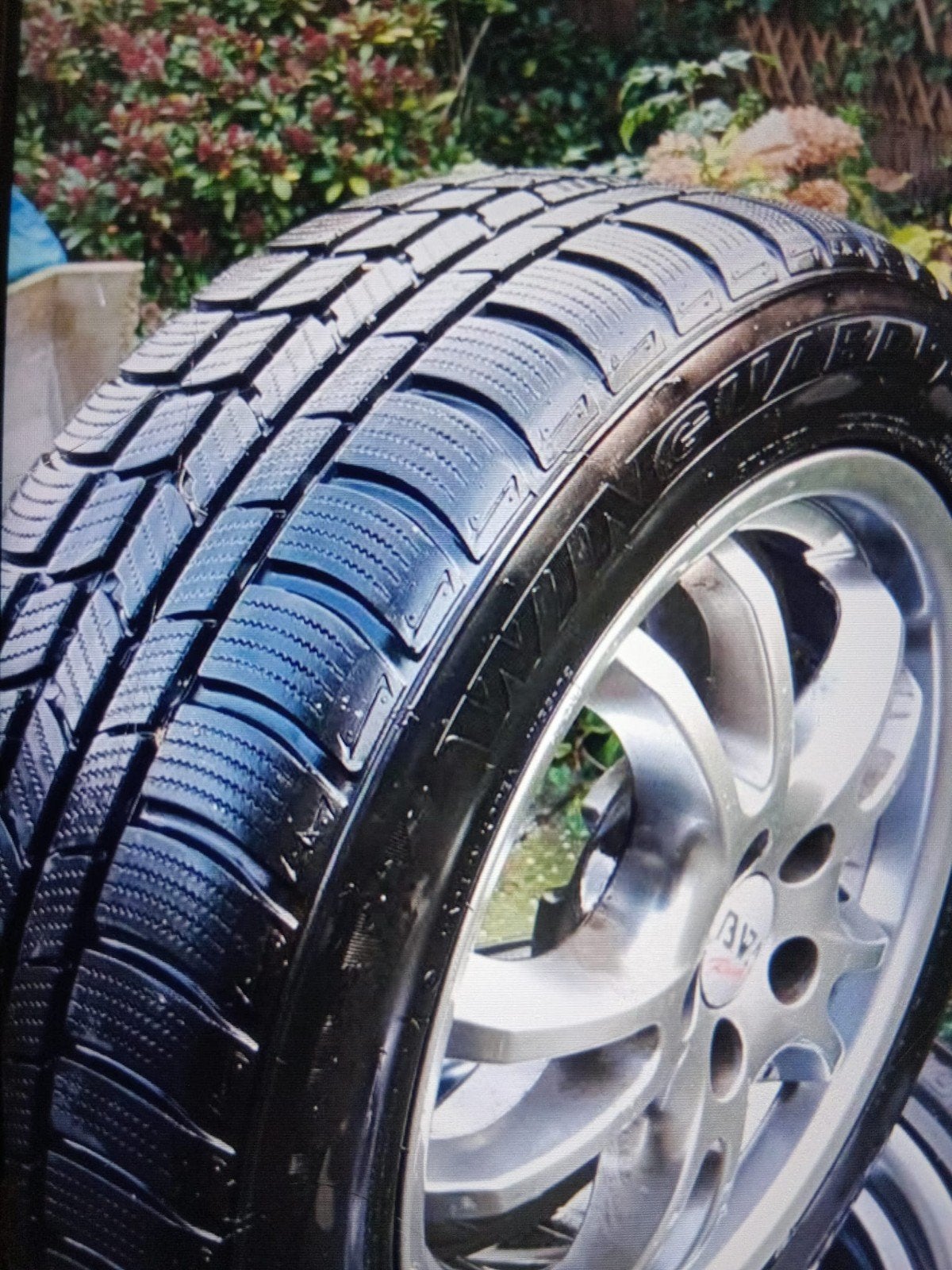 Set van 4 winterbanden met velgen, Auto-onderdelen, Ophalen, Gebruikt, 16 inch, Banden en Velgen