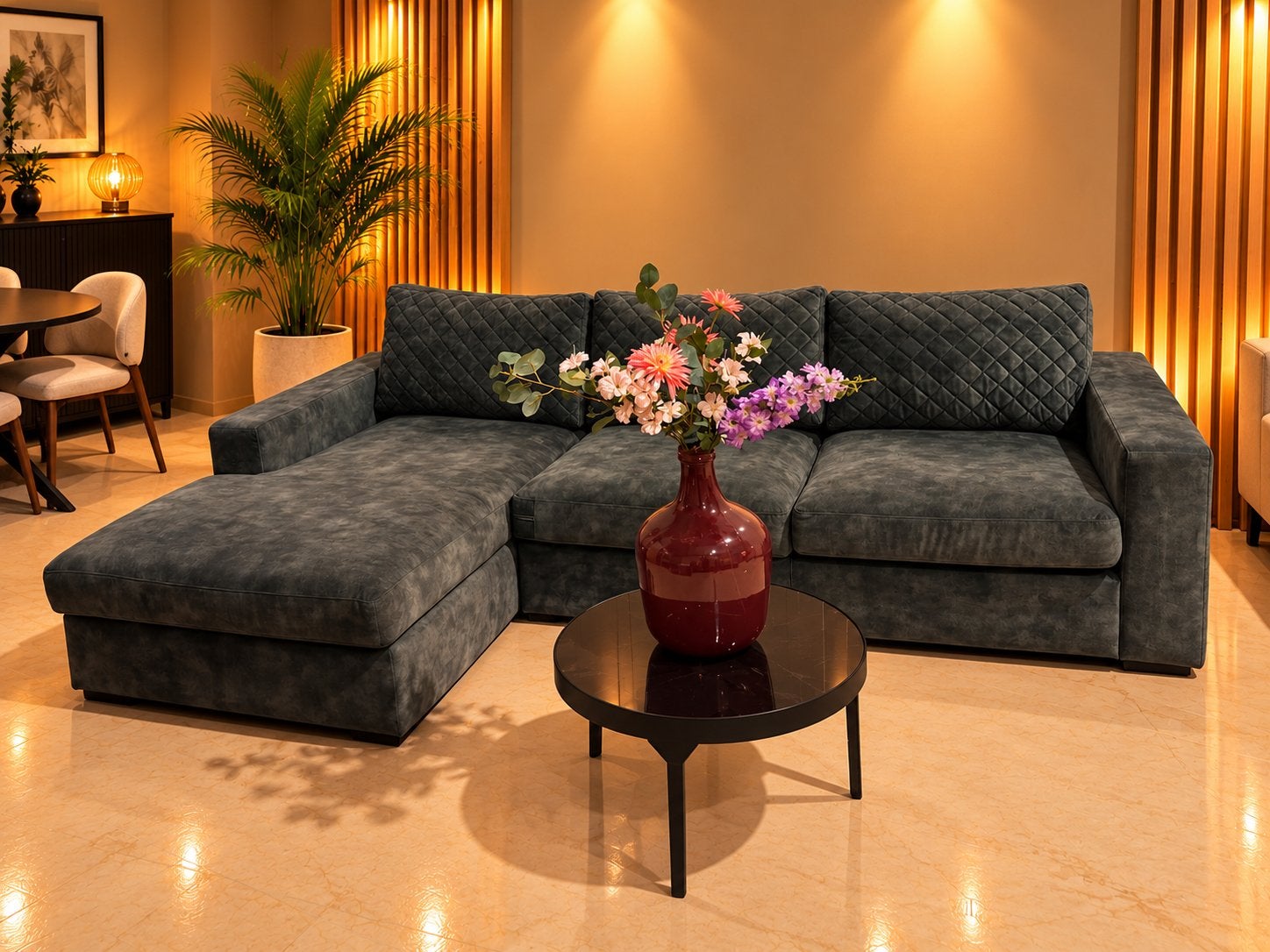 UrbanSofa Hoekbank - Professioneel Gereinigd