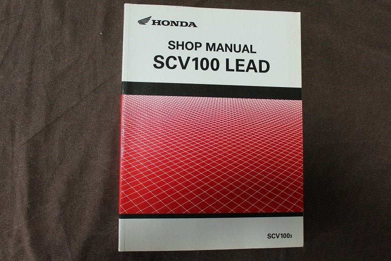 Honda SCV100 2003 Lead scooter shop manual SCV 100, Ophalen of Verzenden, Honda