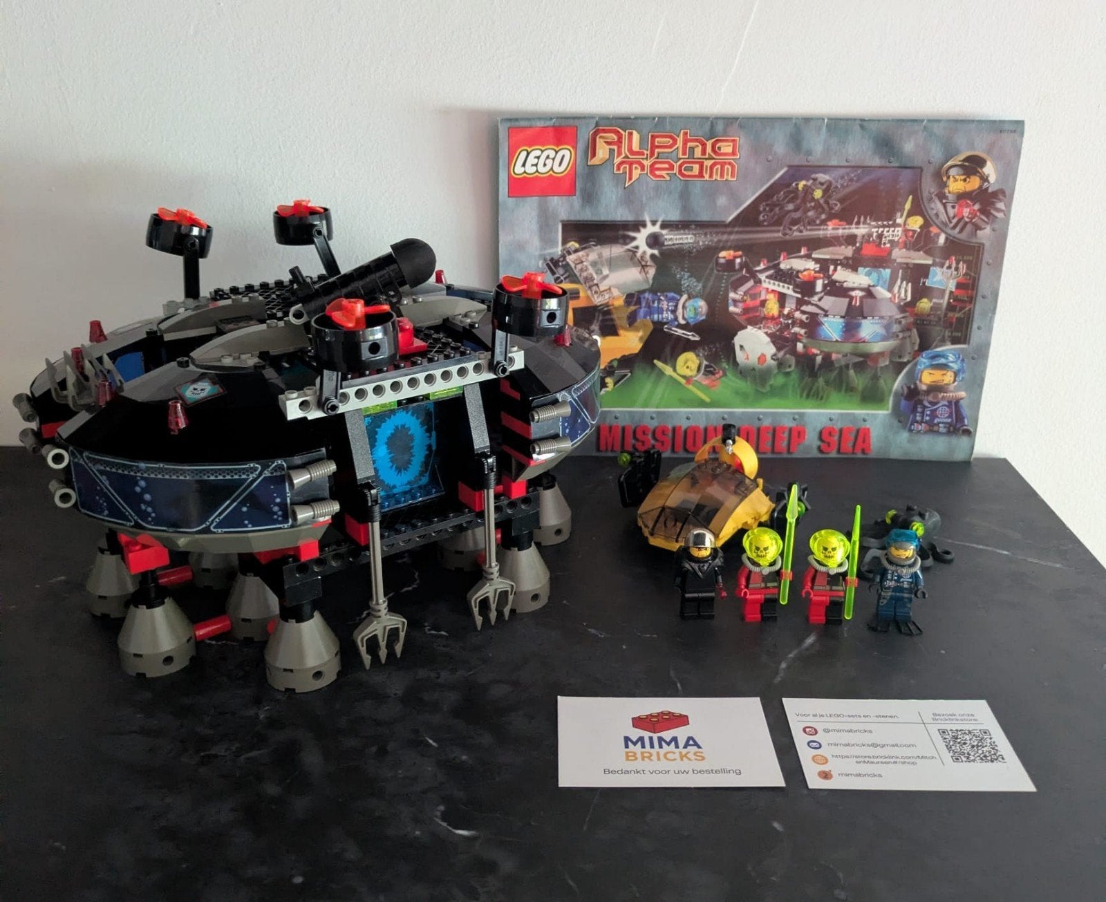 Lego Alpha Team 4795 Mission Deep Sea Compleet, Overige merken, Gebruikt, Aastvej 1, 7190 Billund, Denemarken, Ophalen of Verzenden