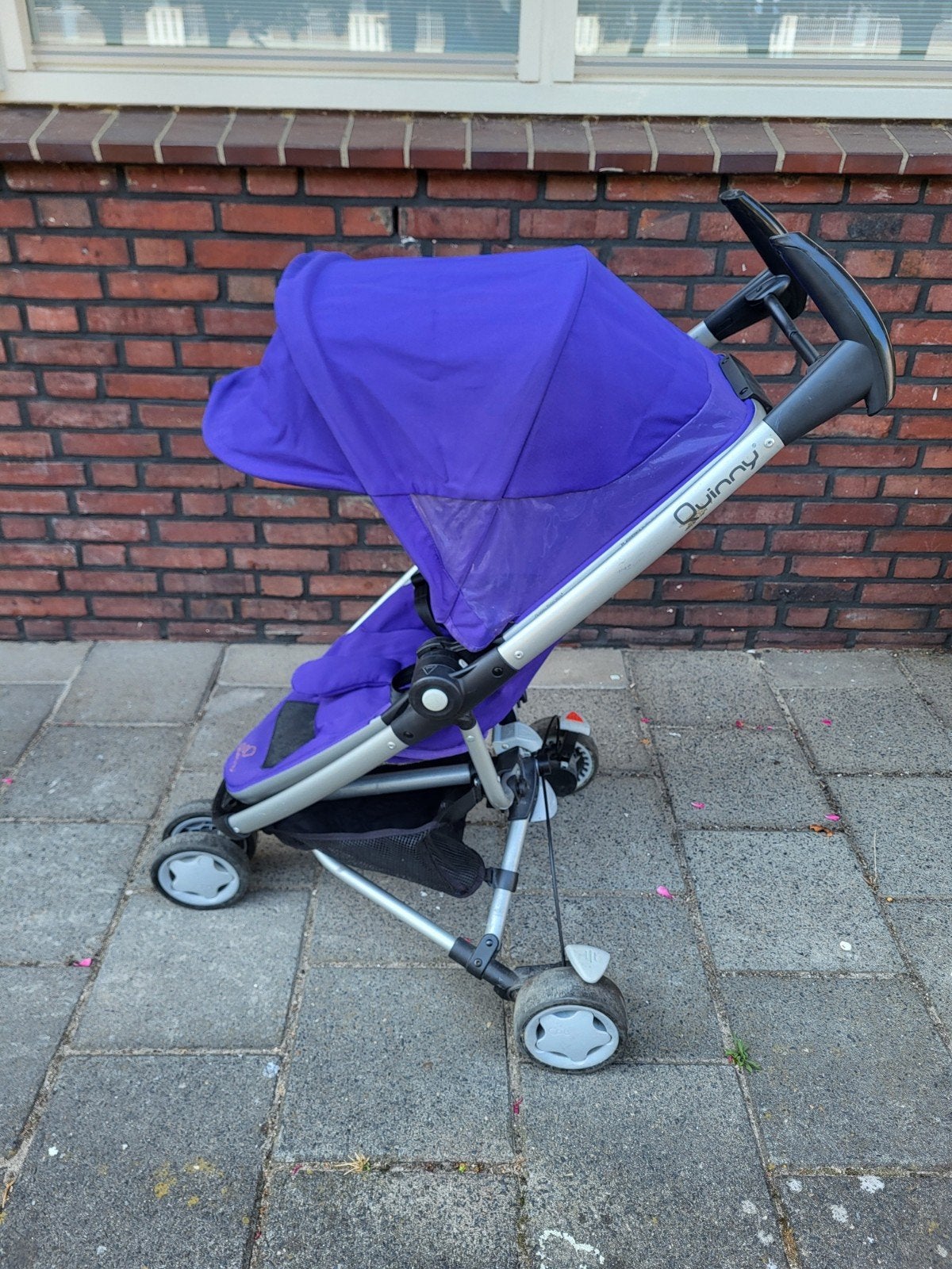 Kinderwagen, Ophalen, Gebruikt, Quinny, Regenhoes