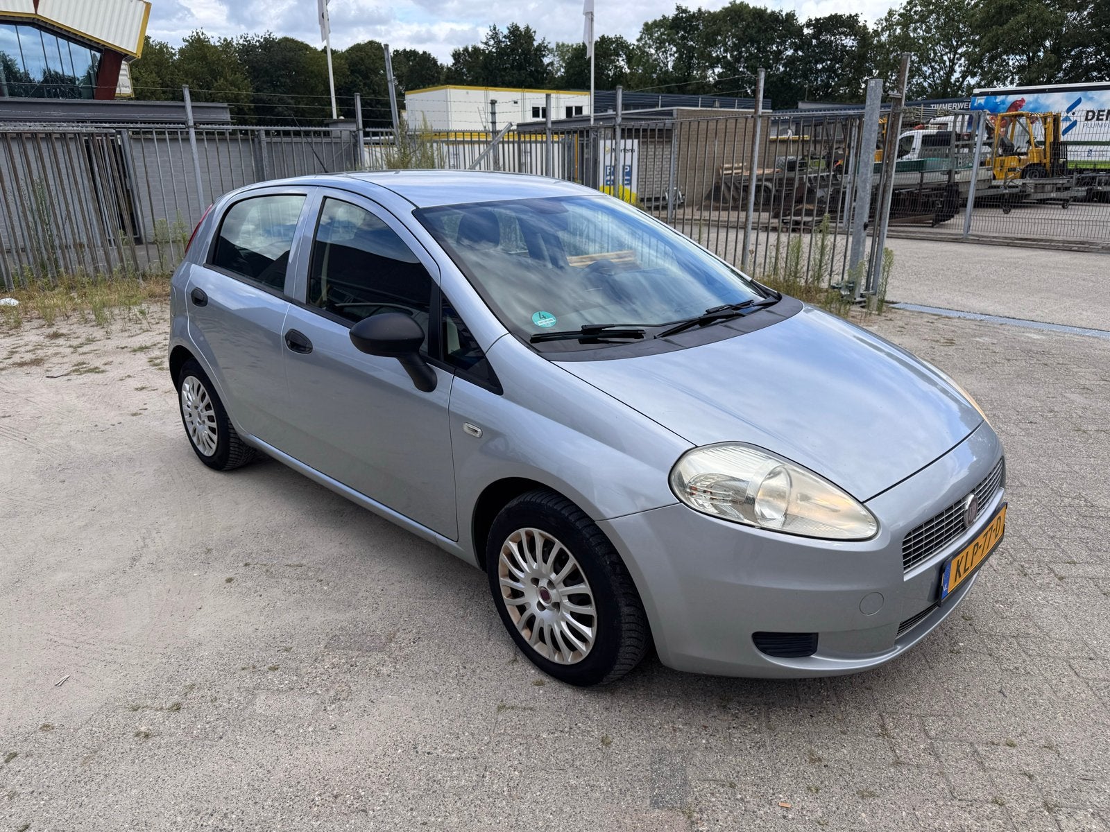 Fiat Punto Evo 1.4 16v G3 LPG AIRCO NIEUWE APK VOLLEDIG O.H., Stof, 4 cilinders, Handgeschakeld, Particulier