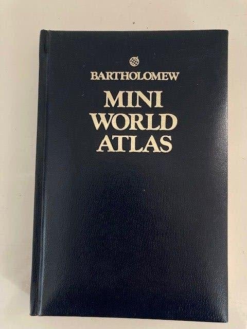 MINI WORLD ATLAS 1988, Boeken, Ophalen, Overige atlassen, Nieuw, 1800 tot 2000