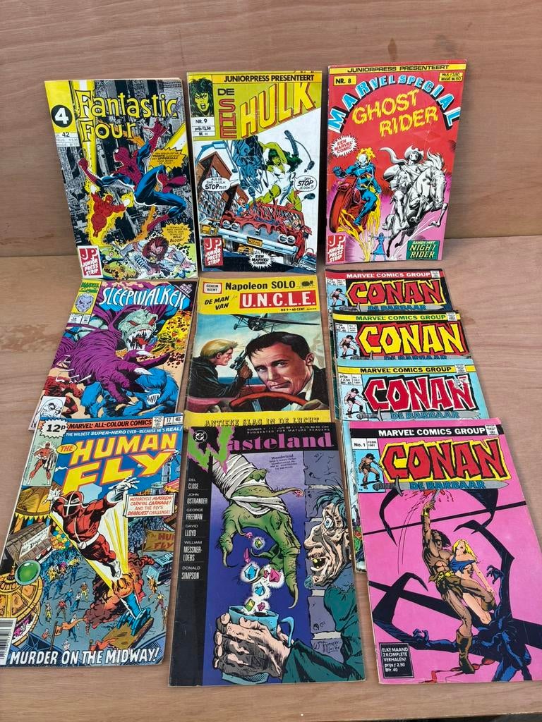 Comics diverse titels.    Bod op het geheel ?, Meerdere comics, Ophalen of Verzenden, Zo goed als nieuw, Europa