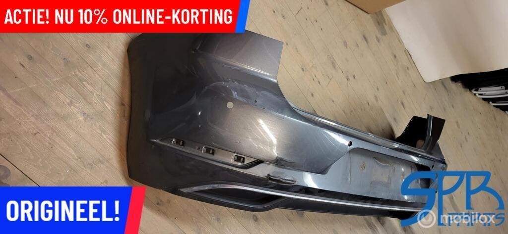 VW GOLF 7 7.5 VII FACELIFT LR7H ACHTERBUMPER 4x PDC SCHEUR!!, Gebruikt, Volkswagen, Ophalen of Verzenden, Volkswagen
