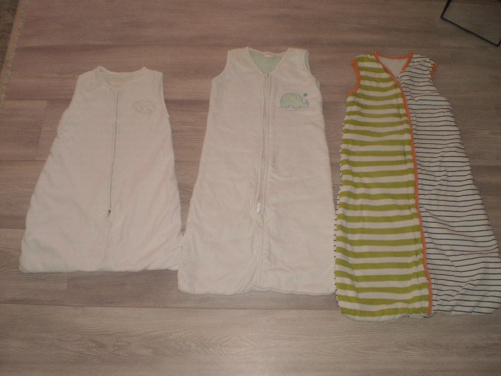 ZEEMAN/BAMBINO/IKEA  3 slaapzakjes van 70, 80 en 85 cm, 80 cm, Slaapzak, Overige kleuren, Gebruikt