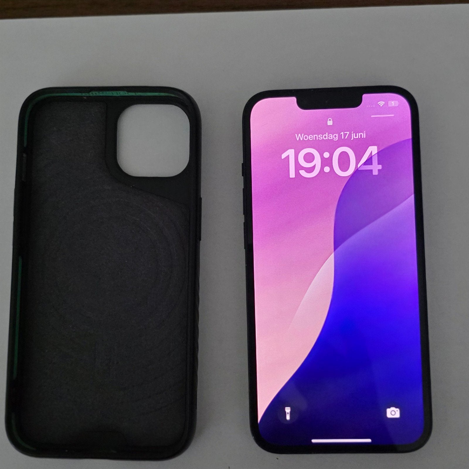 iPhone 14 128GB, 128 GB, Zwart, Ophalen of Verzenden, Zo goed als nieuw