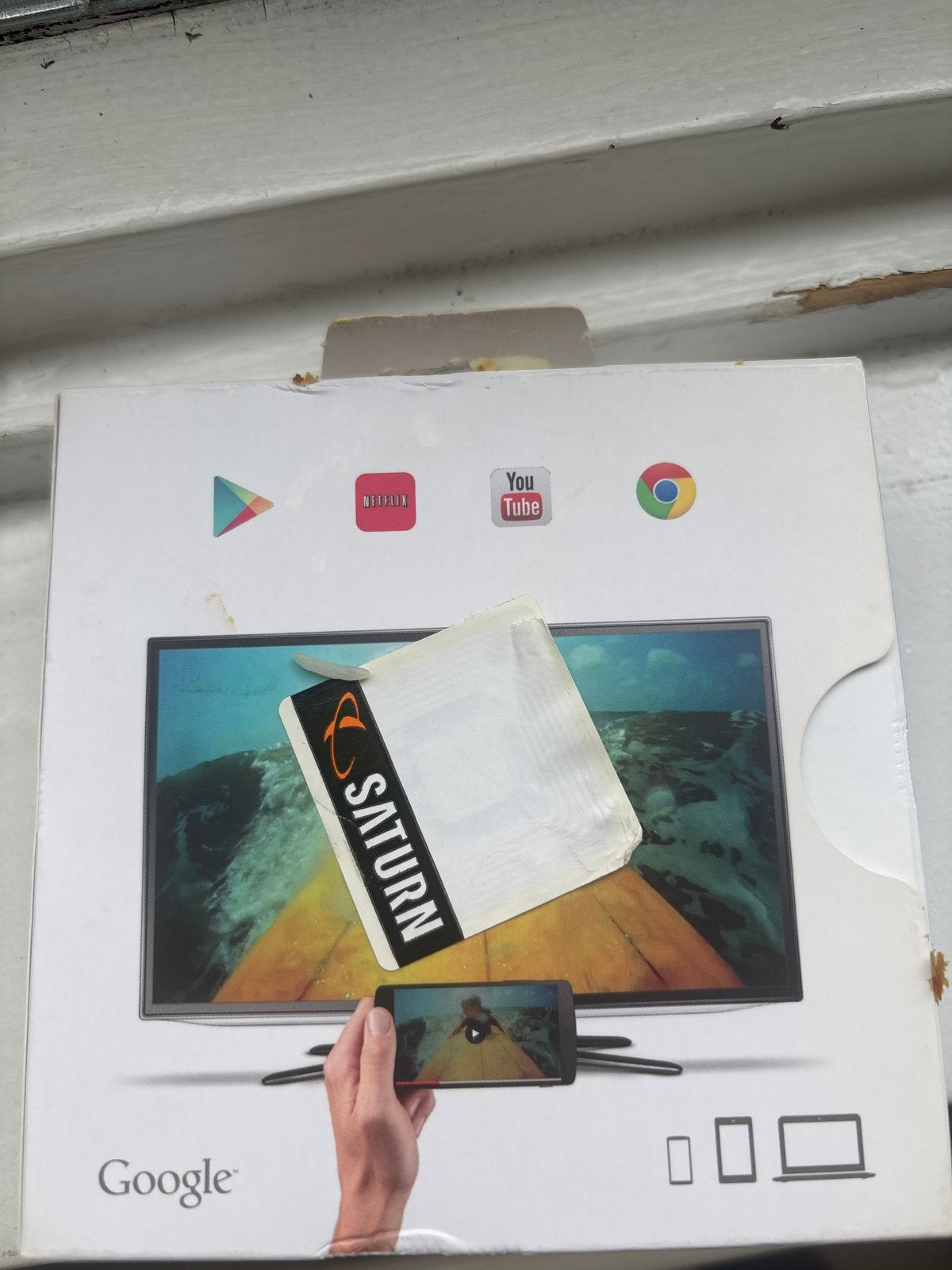 Google Chromecast (1e generatie) - Stream content naar je tv, Ophalen of Verzenden, Zo goed als nieuw, HDMI, Zonder harde schijf