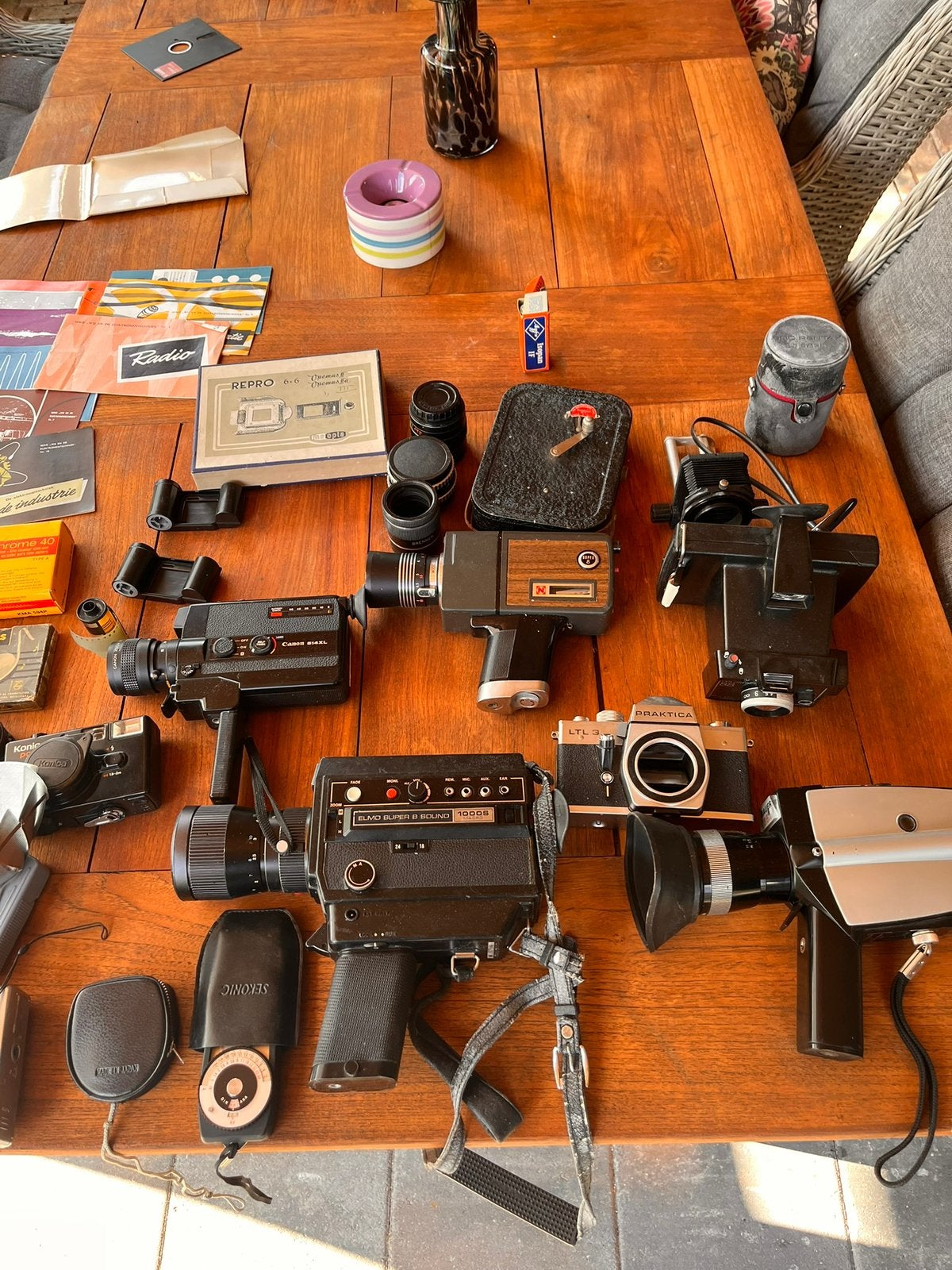 Partij camera,s, Audio, Tv en Foto, Fotocamera's Analoog, Ophalen of Verzenden, Zo goed als nieuw, Compact, Overige Merken