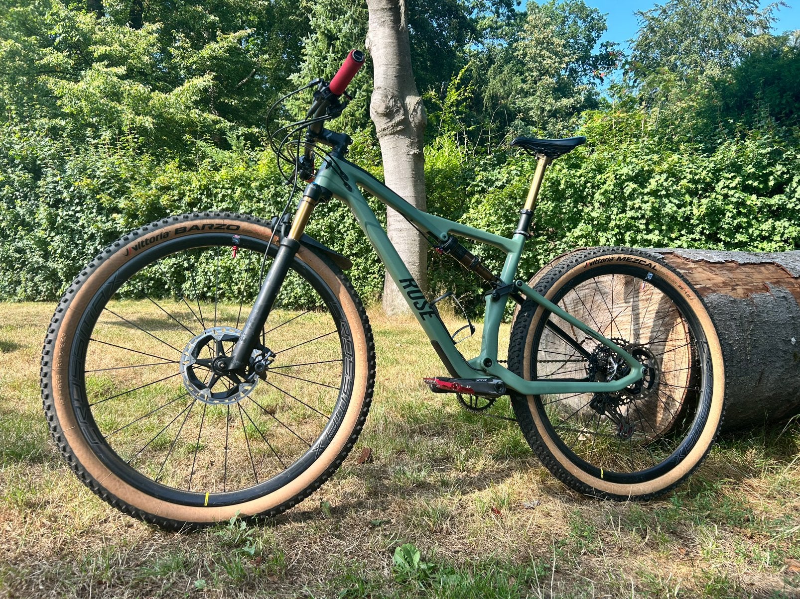 Rose Thrill Hill Full Suspension Carbon MTB - XTR - Hope, 45 tot 49 cm, Zo goed als nieuw, Schijfrem, Ophalen