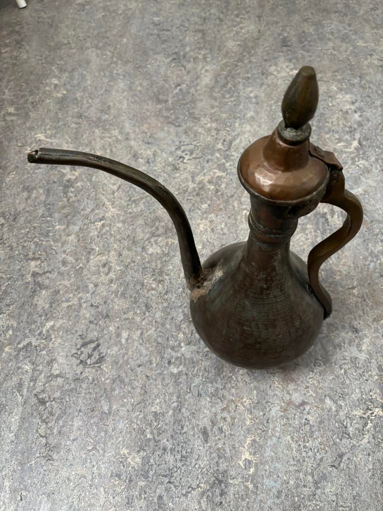 Originele Egyptische potten en theepot - 50 jaar oud, Antiek en Kunst, Ophalen of Verzenden