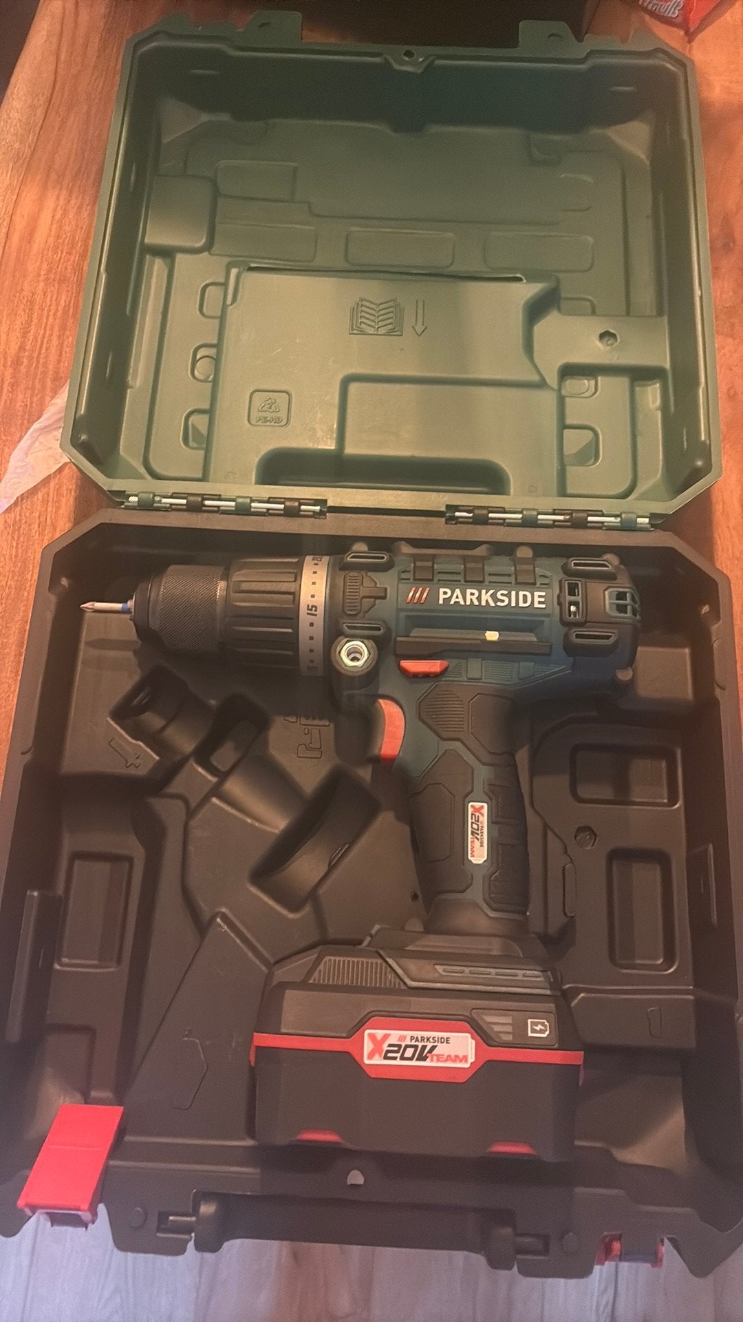 Parkside Performance Accuboormachine – X20V Team, Ophalen, Zo goed als nieuw, Boor- en Schroefmachine