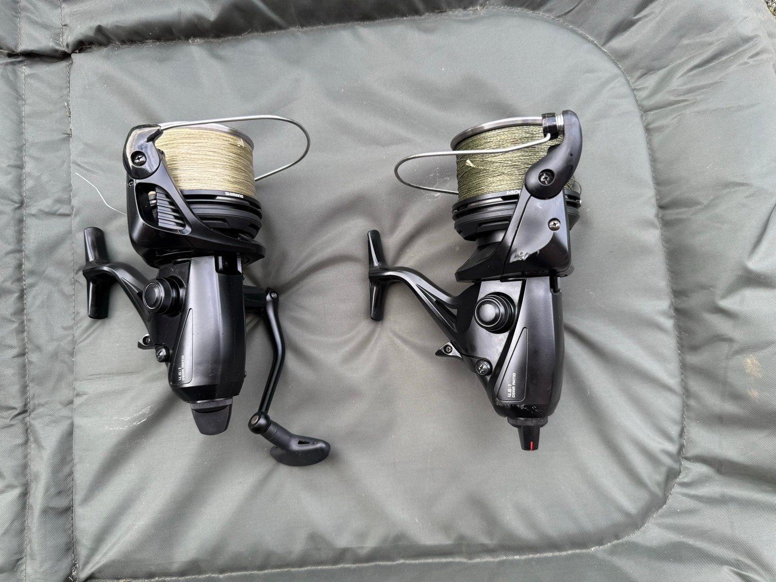 Shimano Big Baitrunner 14000 XTB Long Cast Molen, Watersport en Boten, Ophalen, Zo goed als nieuw, Molen