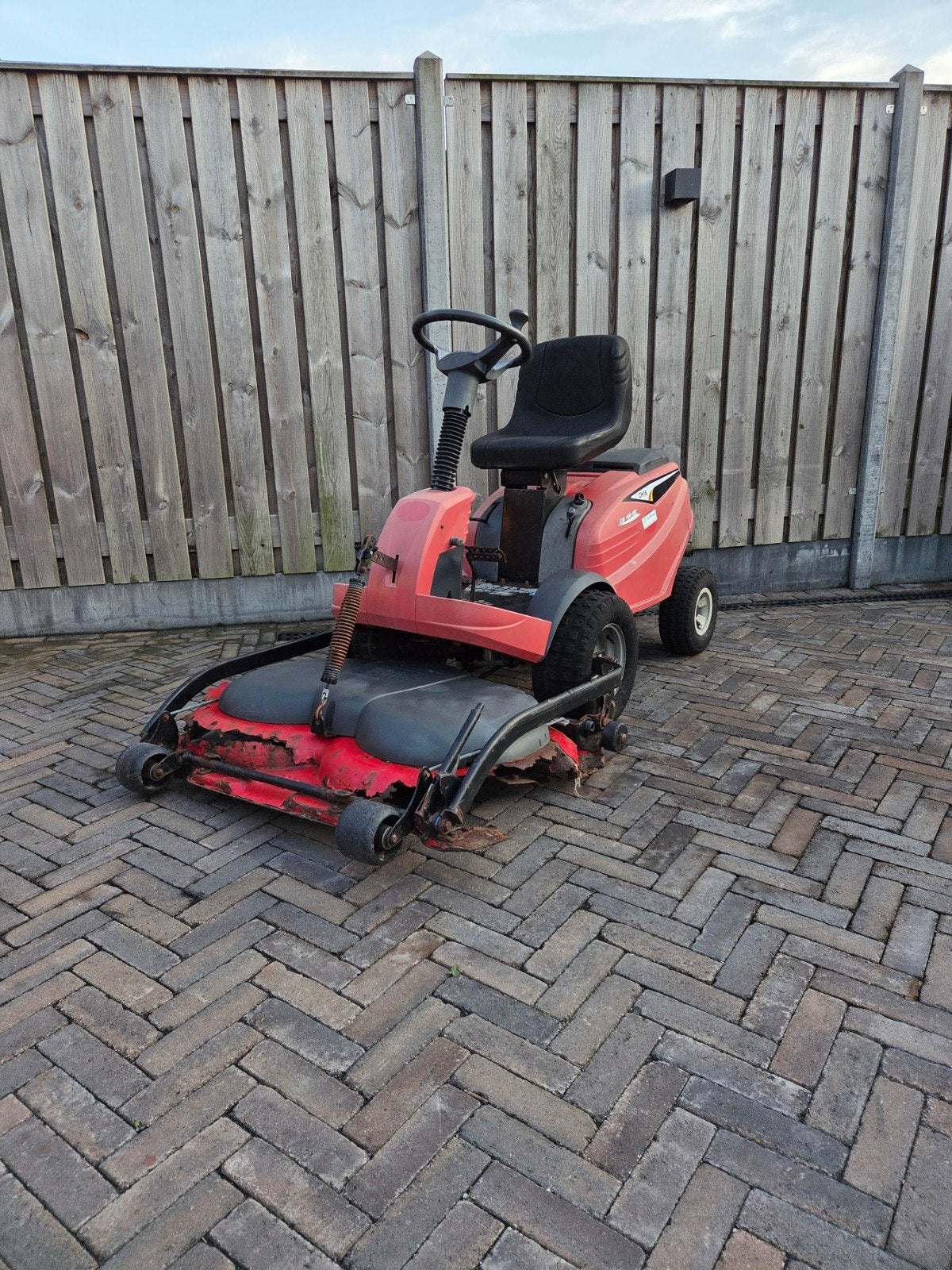 Castelgarden Zitmaaier 15.5pk KOOPJE✅️ front zitmaaier, Ophalen, Gebruikt, Castelgarden, Elektrische starter