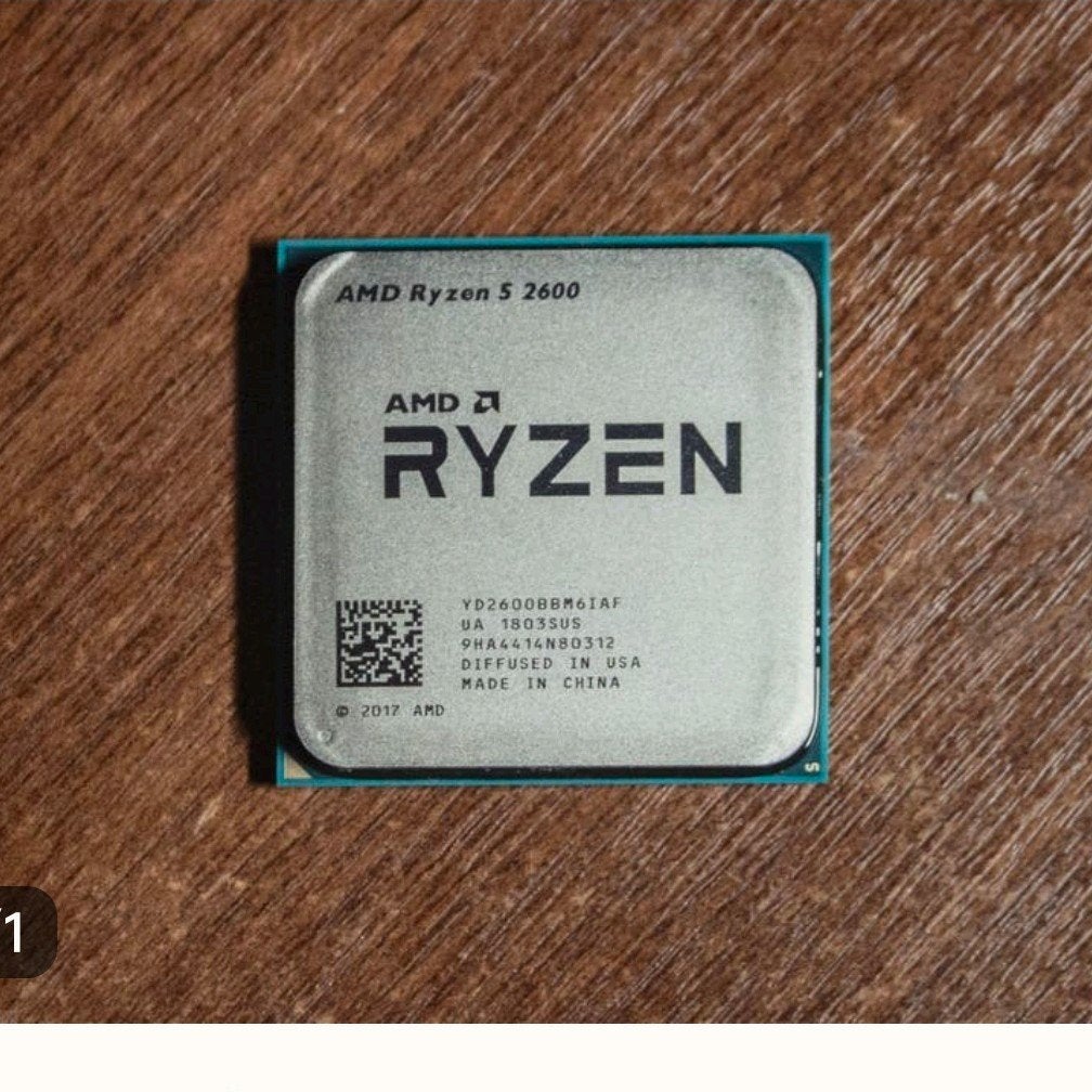 AMD Ryzen 5 2600 Processor - 6 Cores, 12 Threads, 6-core, Gebruikt, Ophalen of Verzenden, AMD Ryzen 5 2600