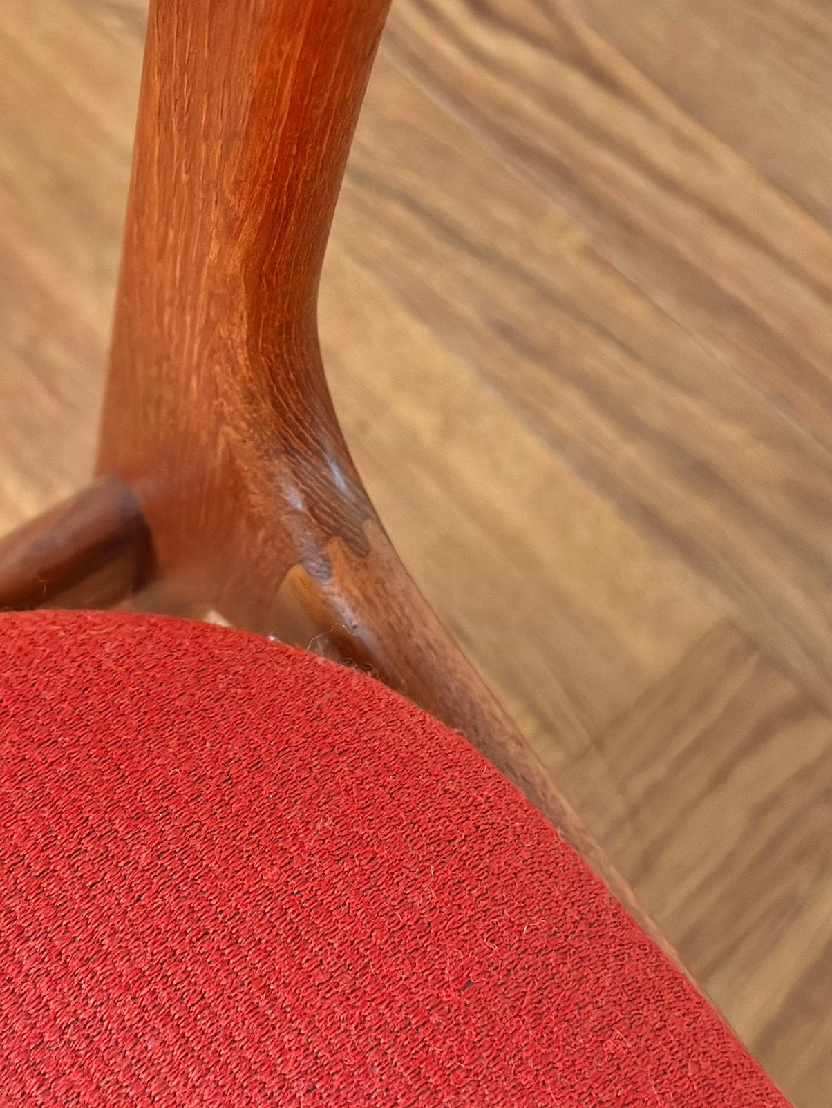 4 vintage stoelen Erik Buch Deens design jaren 50/60, Huis en Inrichting, Stoelen, Ophalen, Gebruikt, Overige kleuren, Vier