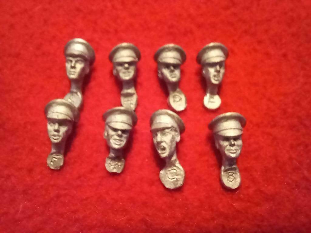 Scale-Link 1914-18 WAR : AB1- 8X Heads 1/32, Ophalen, Zo goed als nieuw, Groter dan 1:35, Figuur of Figuren