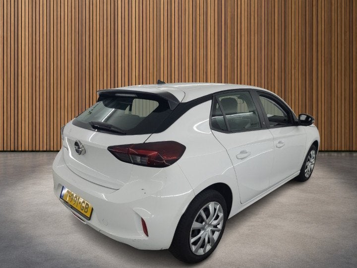 Opel Corsa Electric 50 kWh 3-Fase 1e-Eig. & Keurig-Onderh BO, Auto's, Gebruikt, Zwart, 24 min, Wit